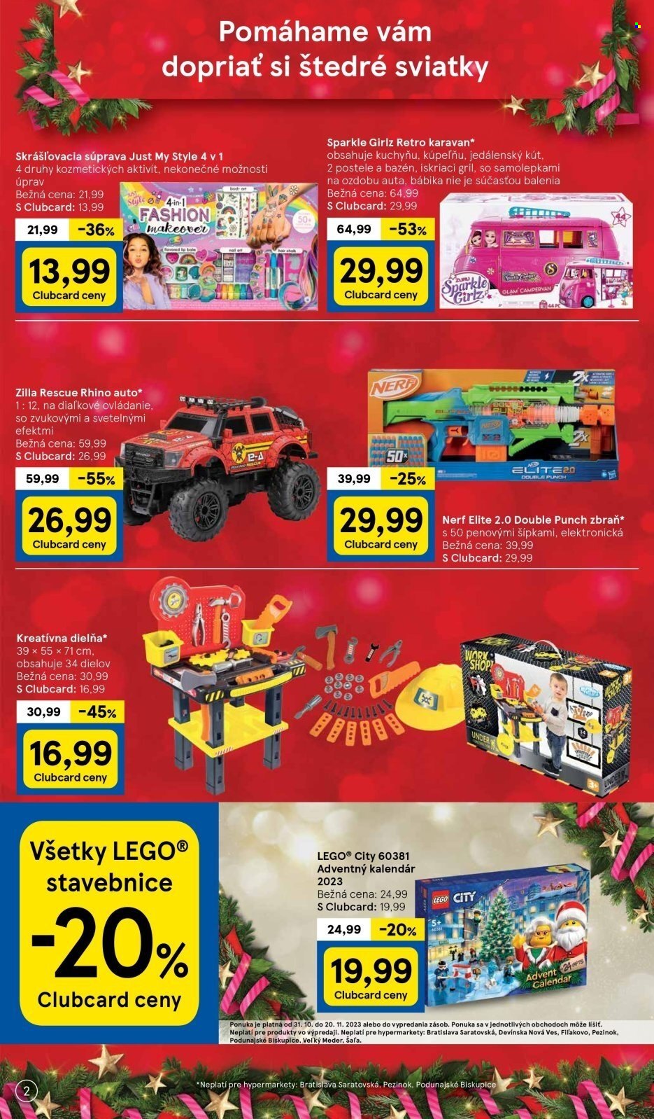 Leták TESCO - 31.10.2023 - 20.11.2023. Strana 2