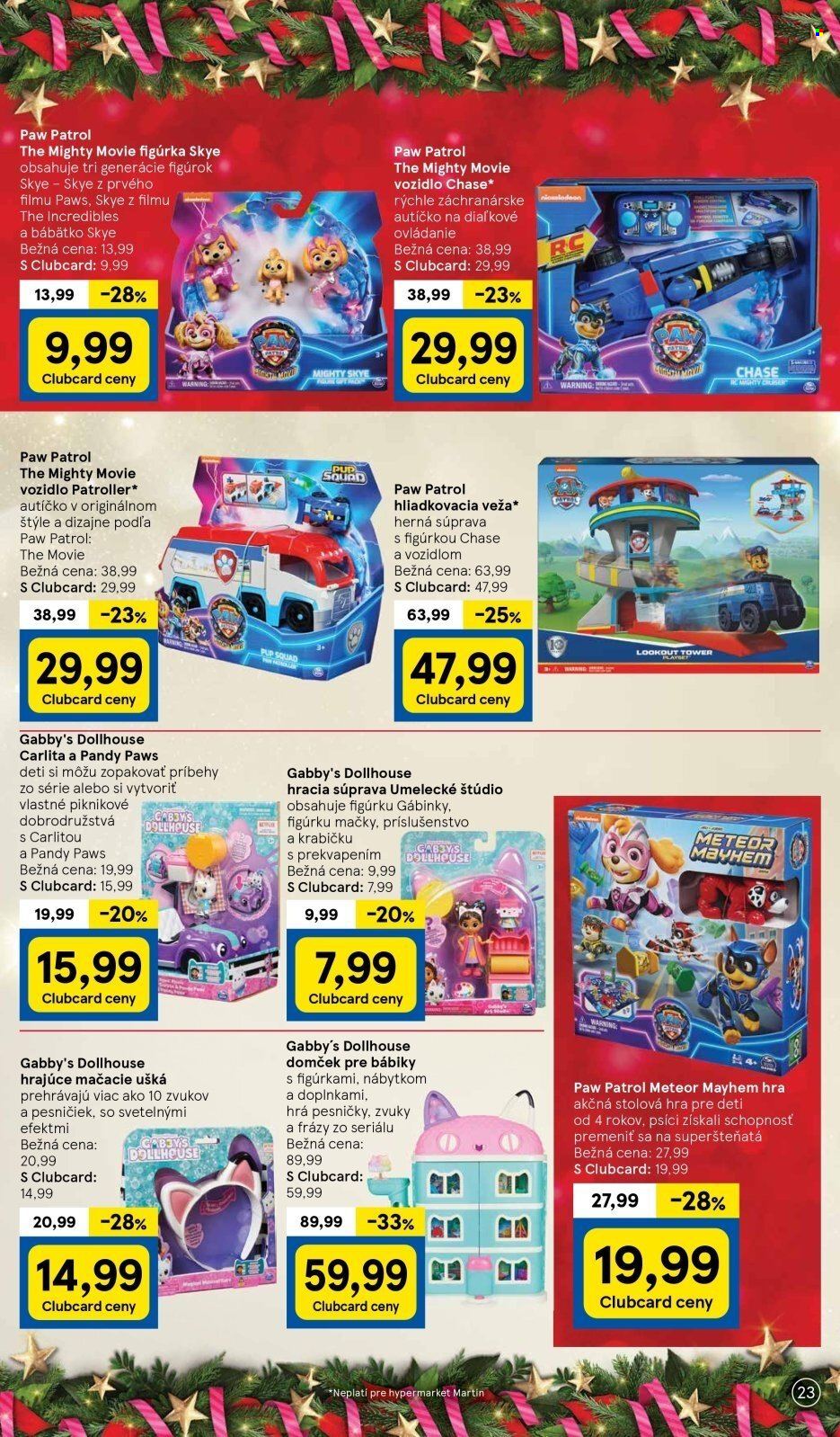 Leták TESCO - 31.10.2023 - 20.11.2023. Strana 23