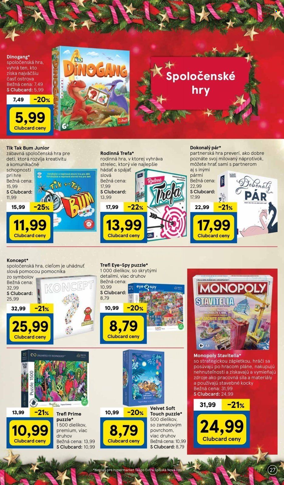 Leták TESCO - 31.10.2023 - 20.11.2023. Strana 27