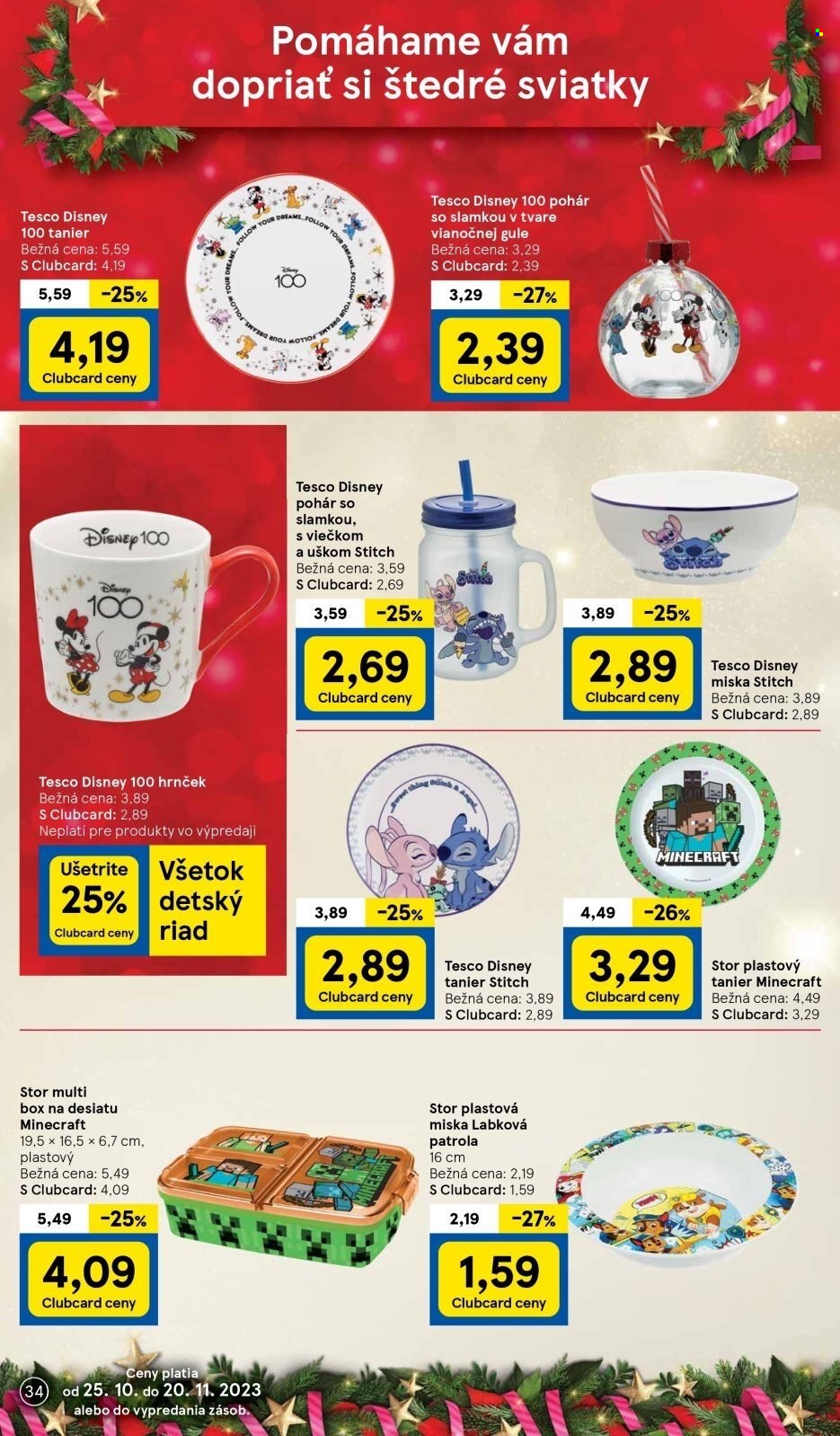 Leták TESCO - 31.10.2023 - 20.11.2023. Strana 34