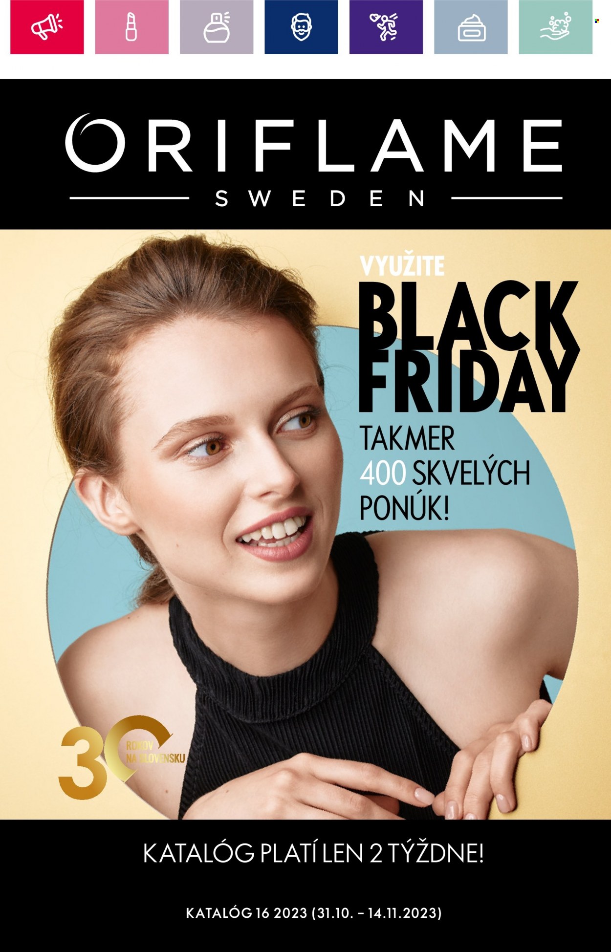 Leták Oriflame - 31.10.2023 - 14.11.2023. Strana 1