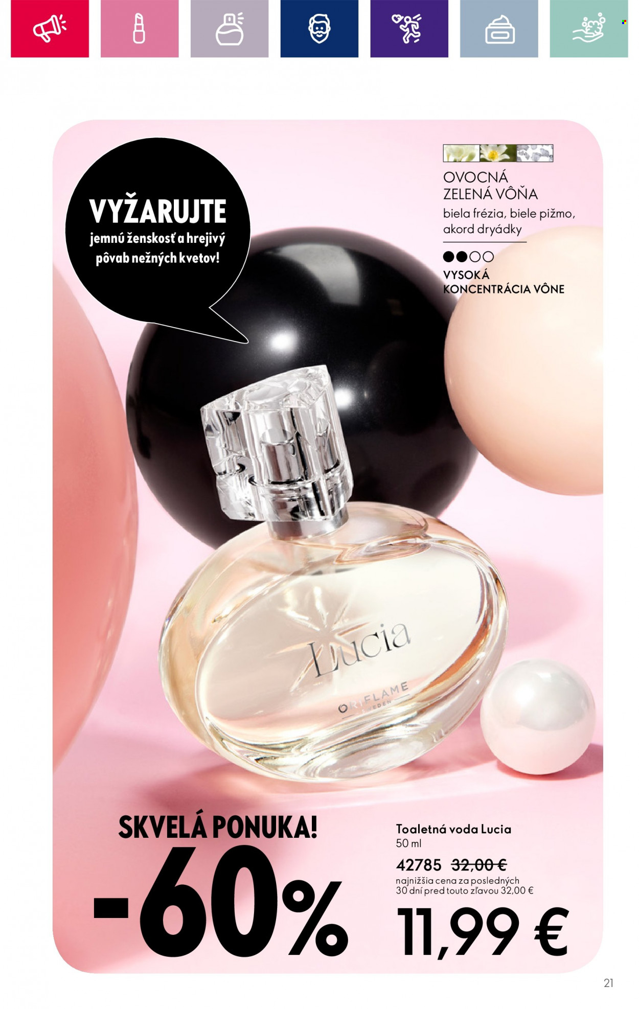 Leták Oriflame - 31.10.2023 - 14.11.2023. Strana 21