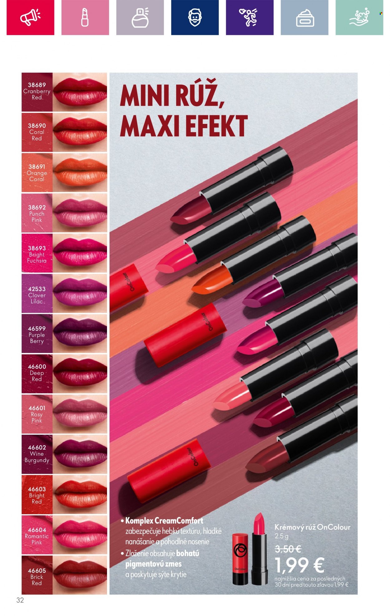 Leták Oriflame - 31.10.2023 - 14.11.2023. Strana 32