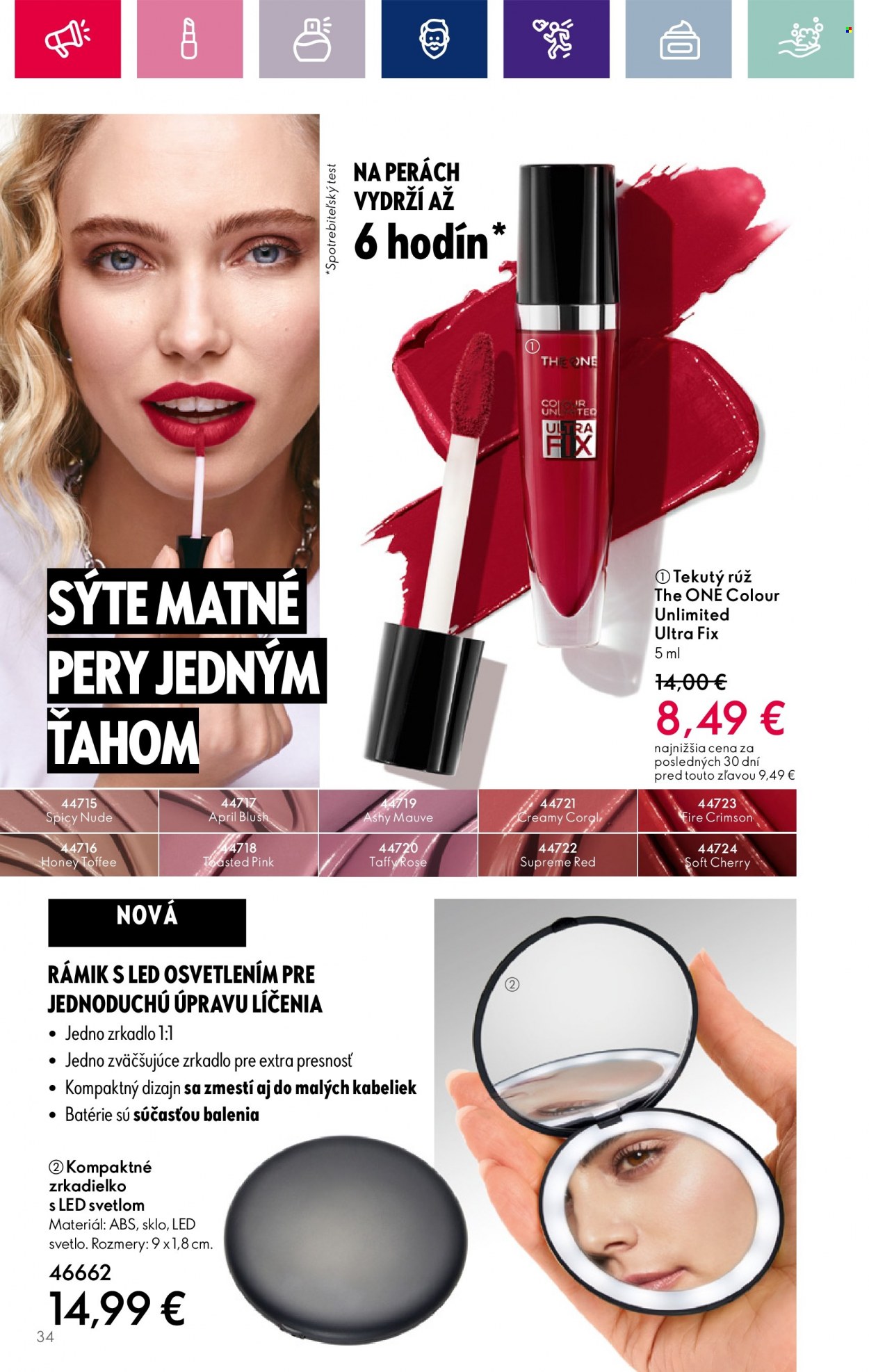 Leták Oriflame - 31.10.2023 - 14.11.2023. Strana 34