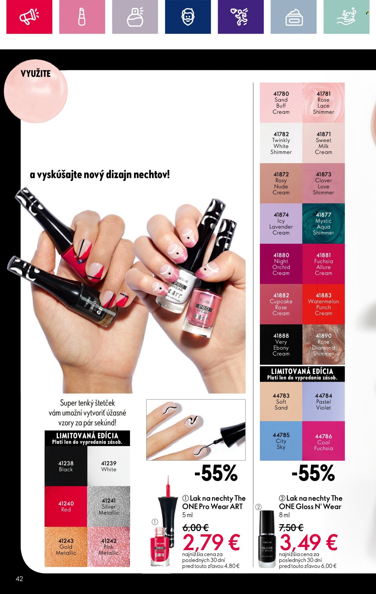 Leták Oriflame - 31.10.2023 - 14.11.2023. Strana 42