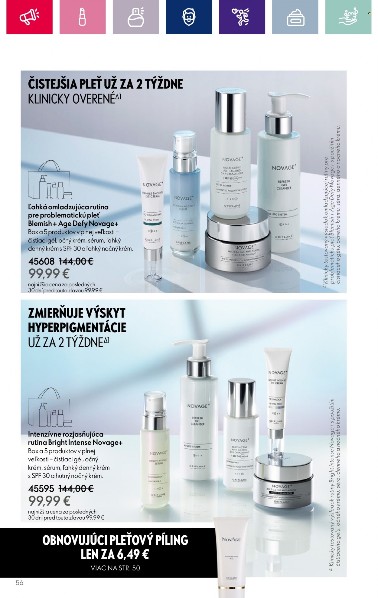 Leták Oriflame - 31.10.2023 - 14.11.2023. Strana 56