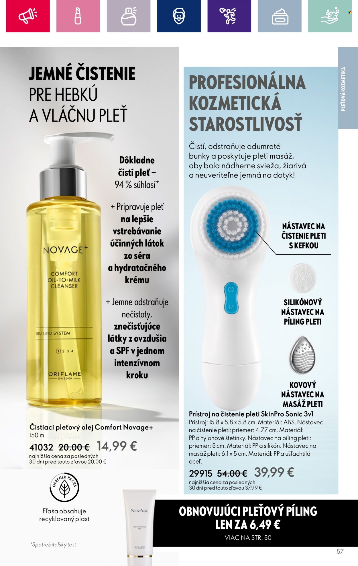 Leták Oriflame - 31.10.2023 - 14.11.2023. Strana 57