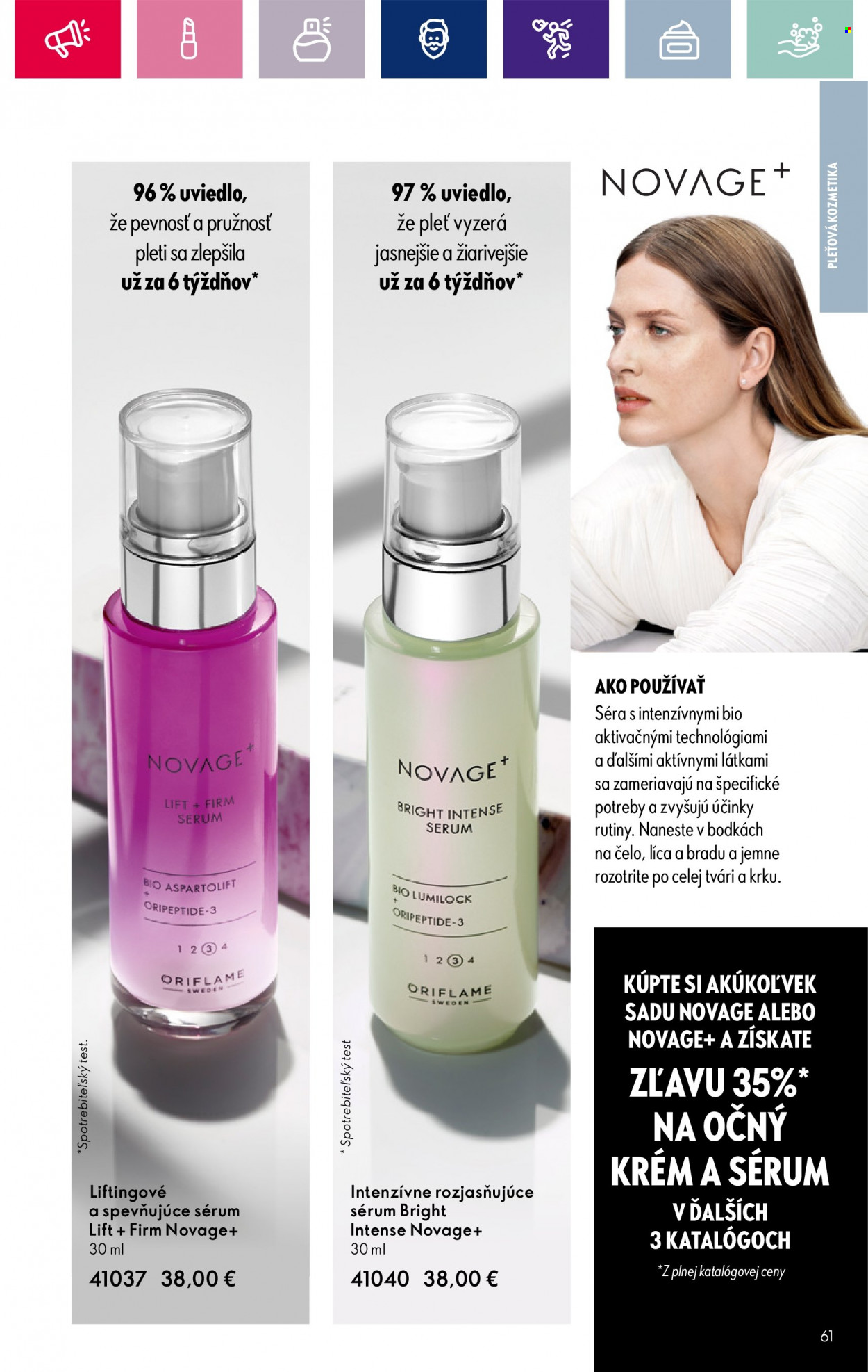 Leták Oriflame - 31.10.2023 - 14.11.2023. Strana 61
