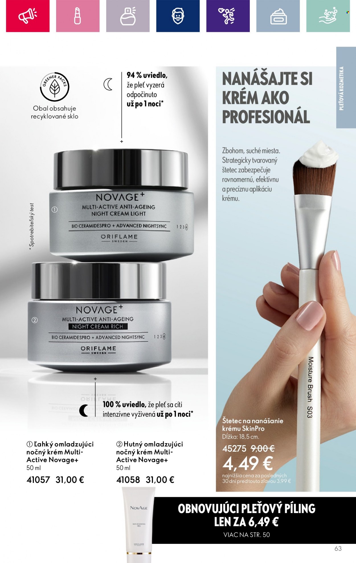 Leták Oriflame - 31.10.2023 - 14.11.2023. Strana 63
