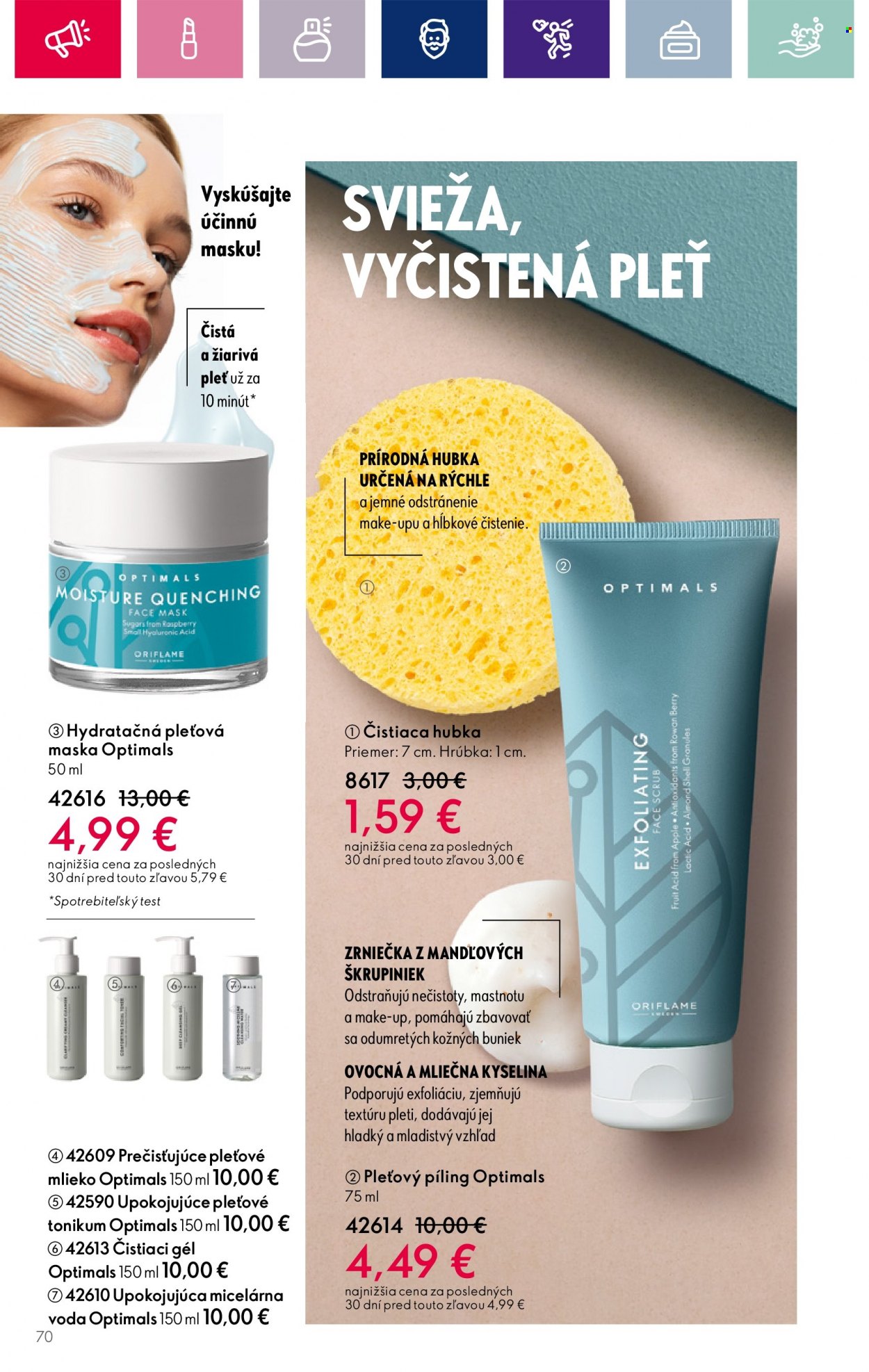 Leták Oriflame - 31.10.2023 - 14.11.2023. Strana 70