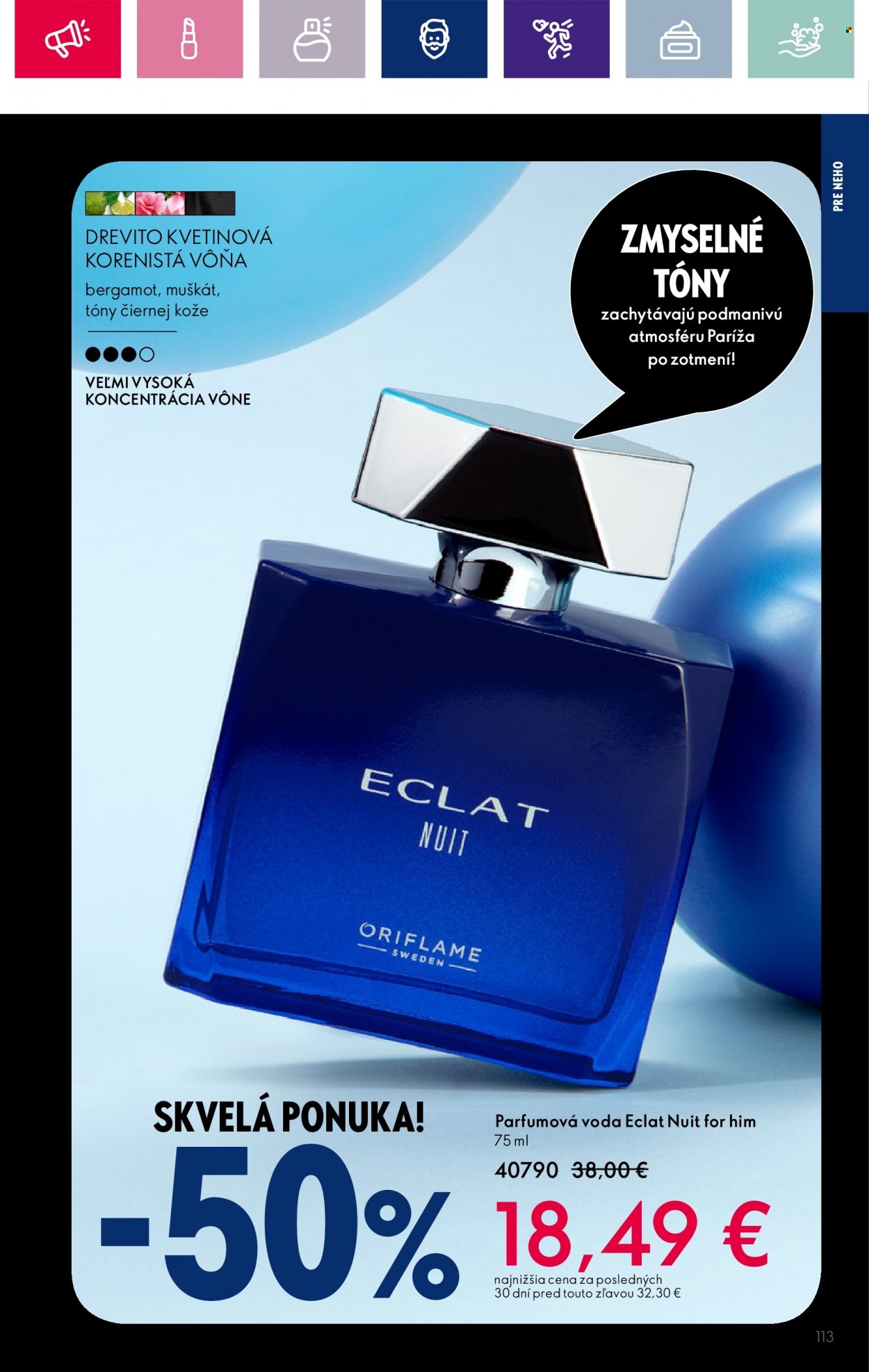 Leták Oriflame - 31.10.2023 - 14.11.2023. Strana 115
