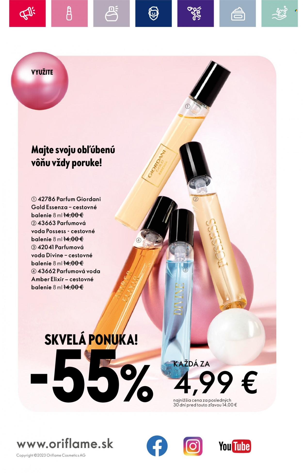 Leták Oriflame - 31.10.2023 - 14.11.2023. Strana 170