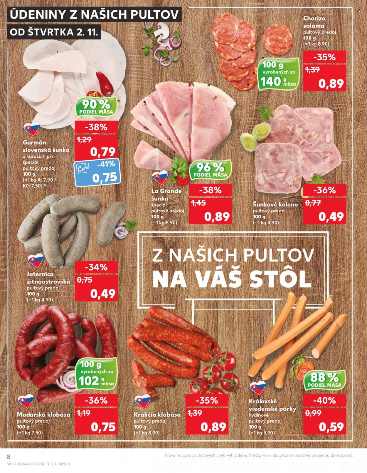 Leták Kaufland - 2.11.2023 - 8.11.2023. Strana 8