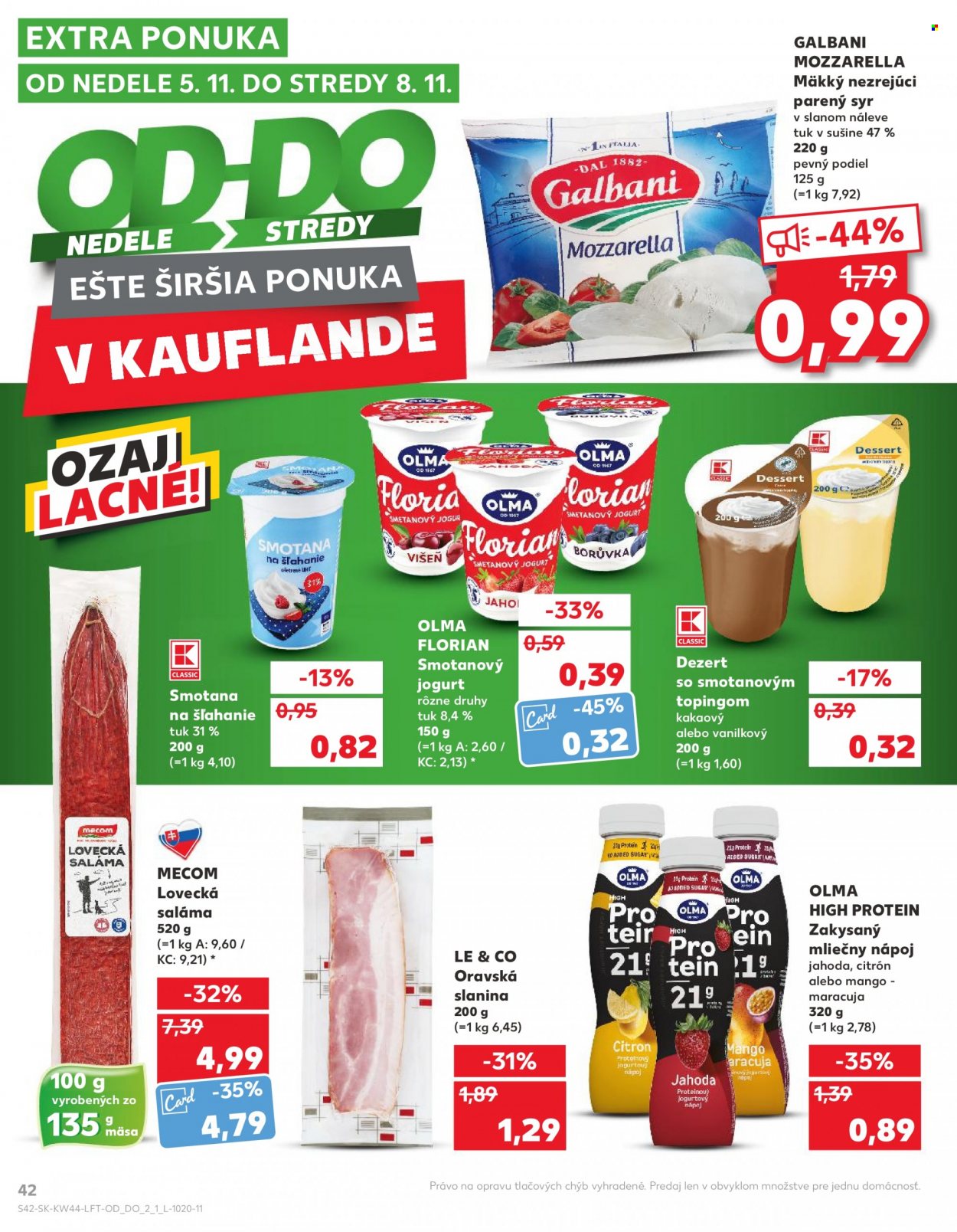 Leták Kaufland - 2.11.2023 - 8.11.2023. Strana 42