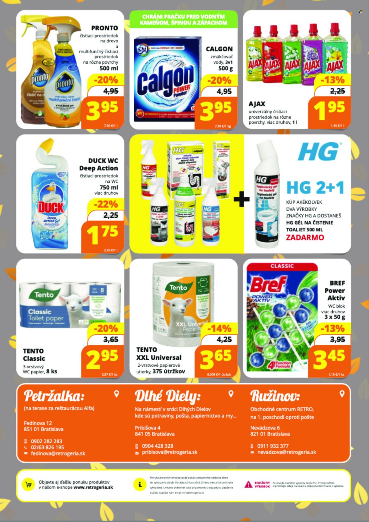 Leták Retrogéria - 2.11.2023 - 30.11.2023. Strana 4