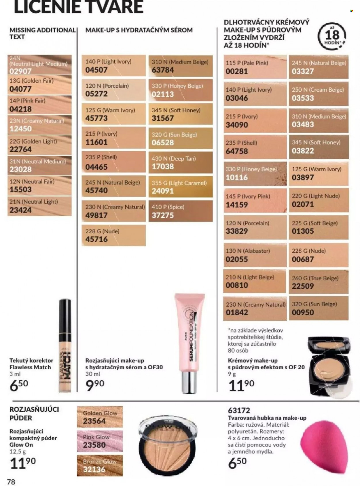 Leták Avon - 1.11.2023 - 30.11.2023. Strana 86