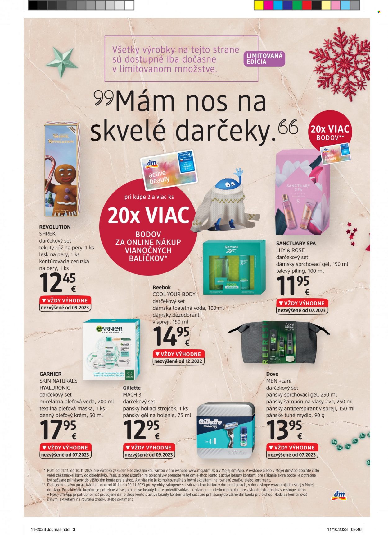 Leták dm drogerie - 1.11.2023 - 30.11.2023. Strana 3