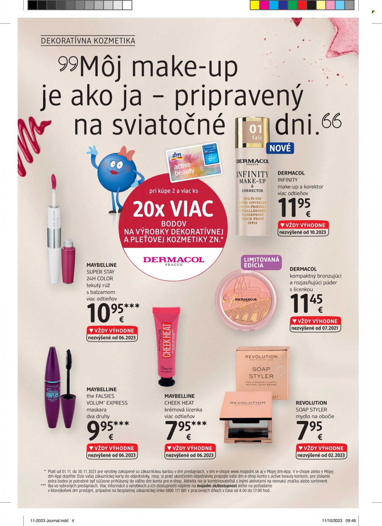 Leták dm drogerie - 1.11.2023 - 30.11.2023. Strana 4