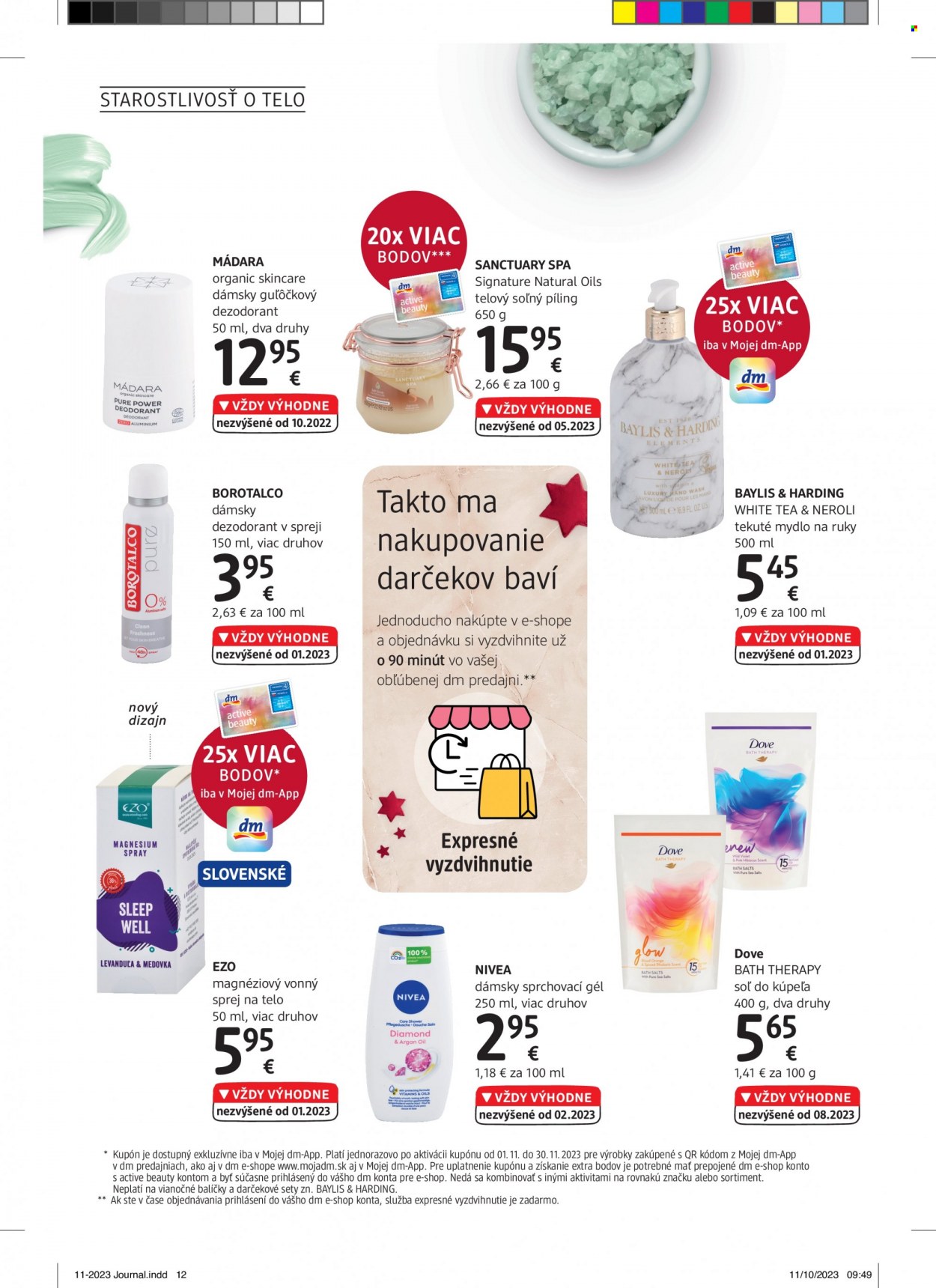 Leták dm drogerie - 1.11.2023 - 30.11.2023. Strana 12