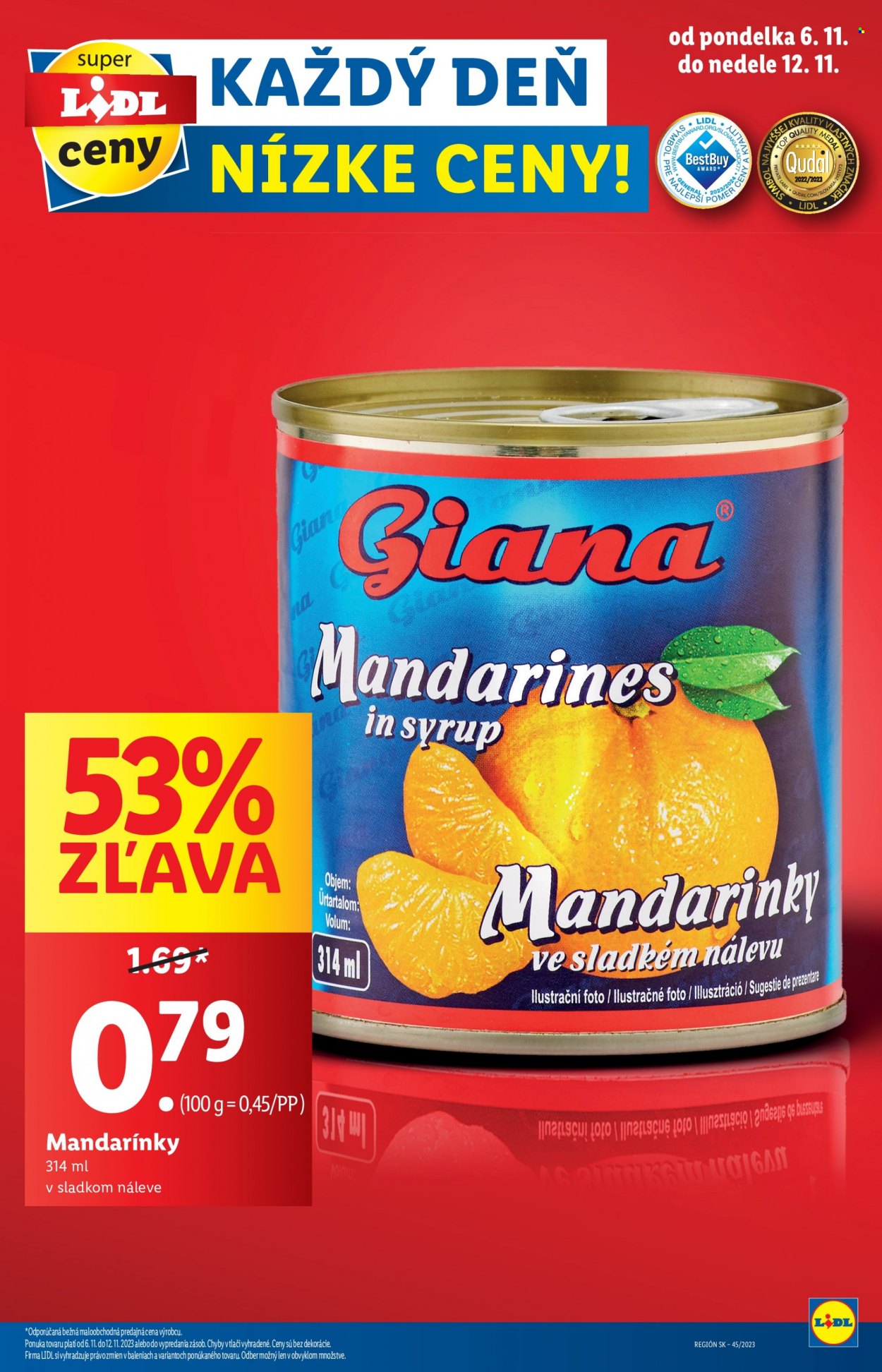Leták Lidl - 6.11.2023 - 12.11.2023. Strana 4