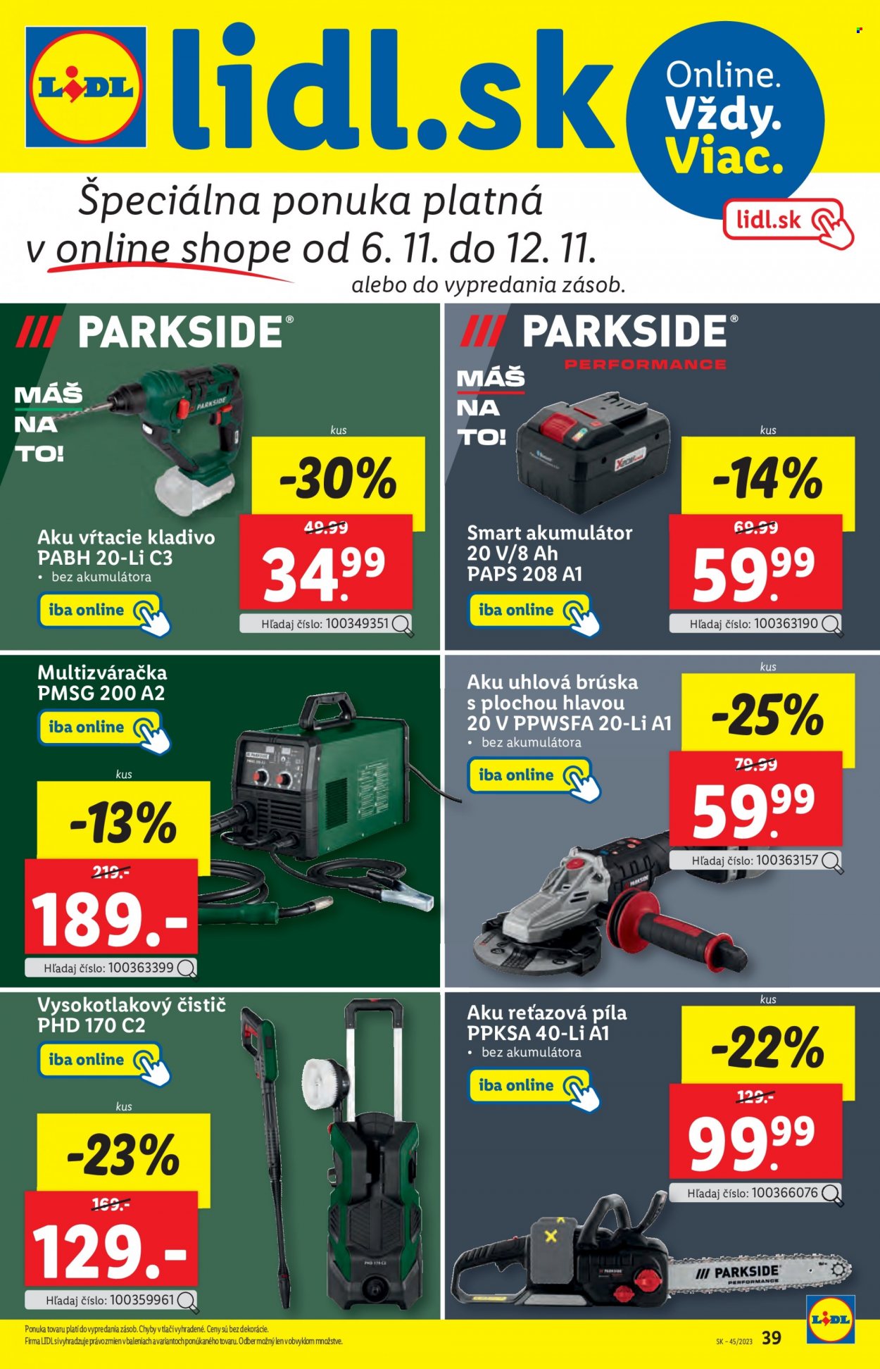 Leták Lidl - 6.11.2023 - 12.11.2023. Strana 47