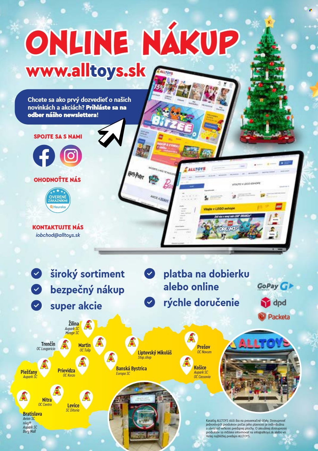 Leták Alltoys - 16.10.2023 - 31.12.2023. Strana 2