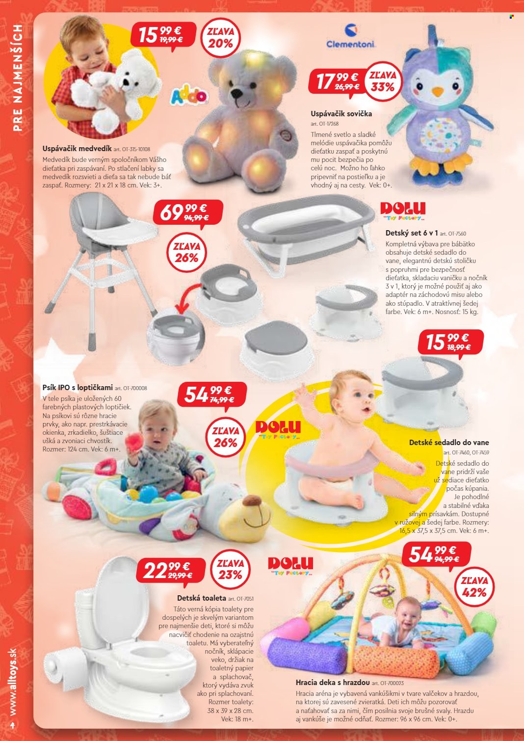 Leták Alltoys - 16.10.2023 - 31.12.2023. Strana 4