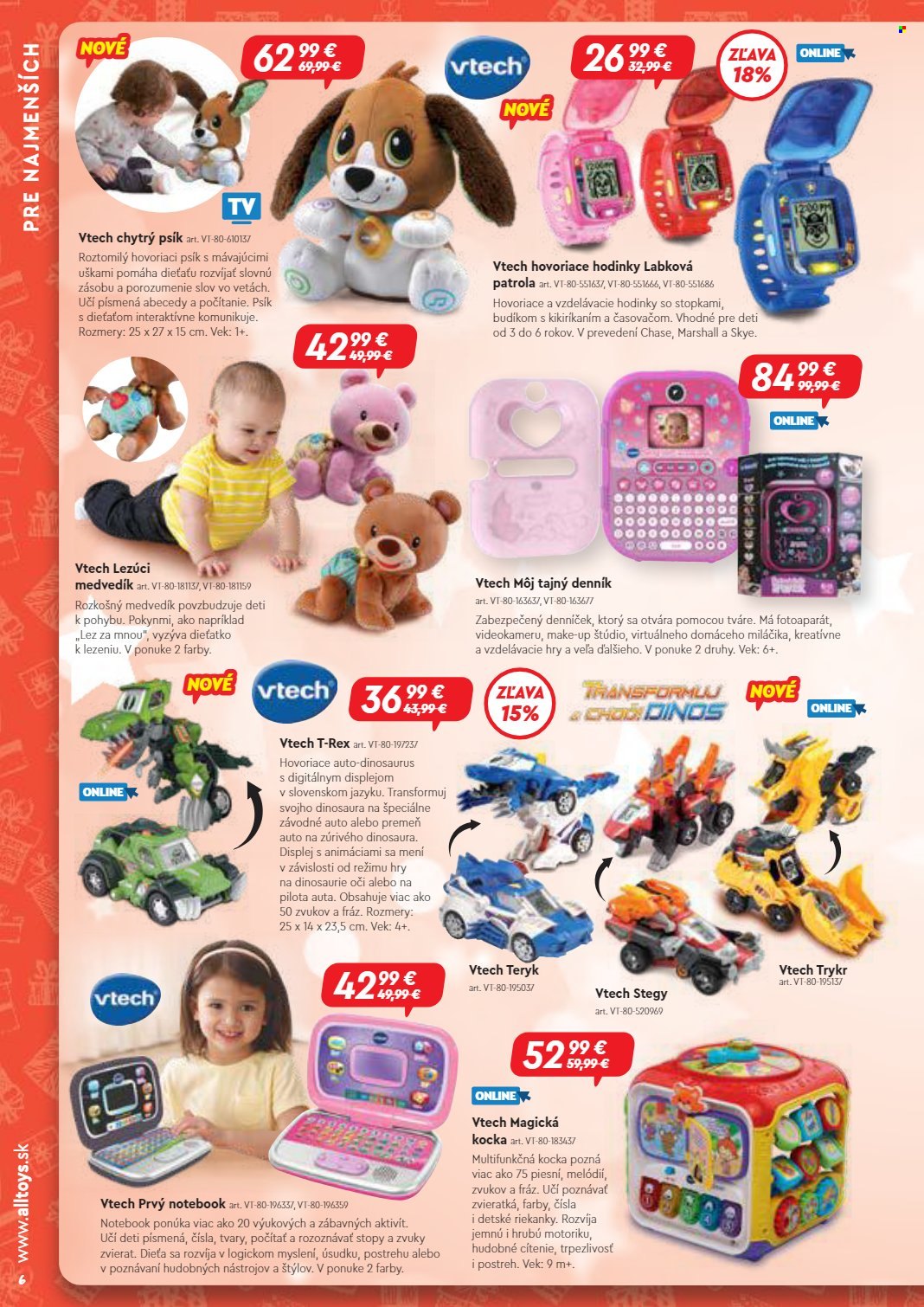Leták Alltoys - 16.10.2023 - 31.12.2023. Strana 6