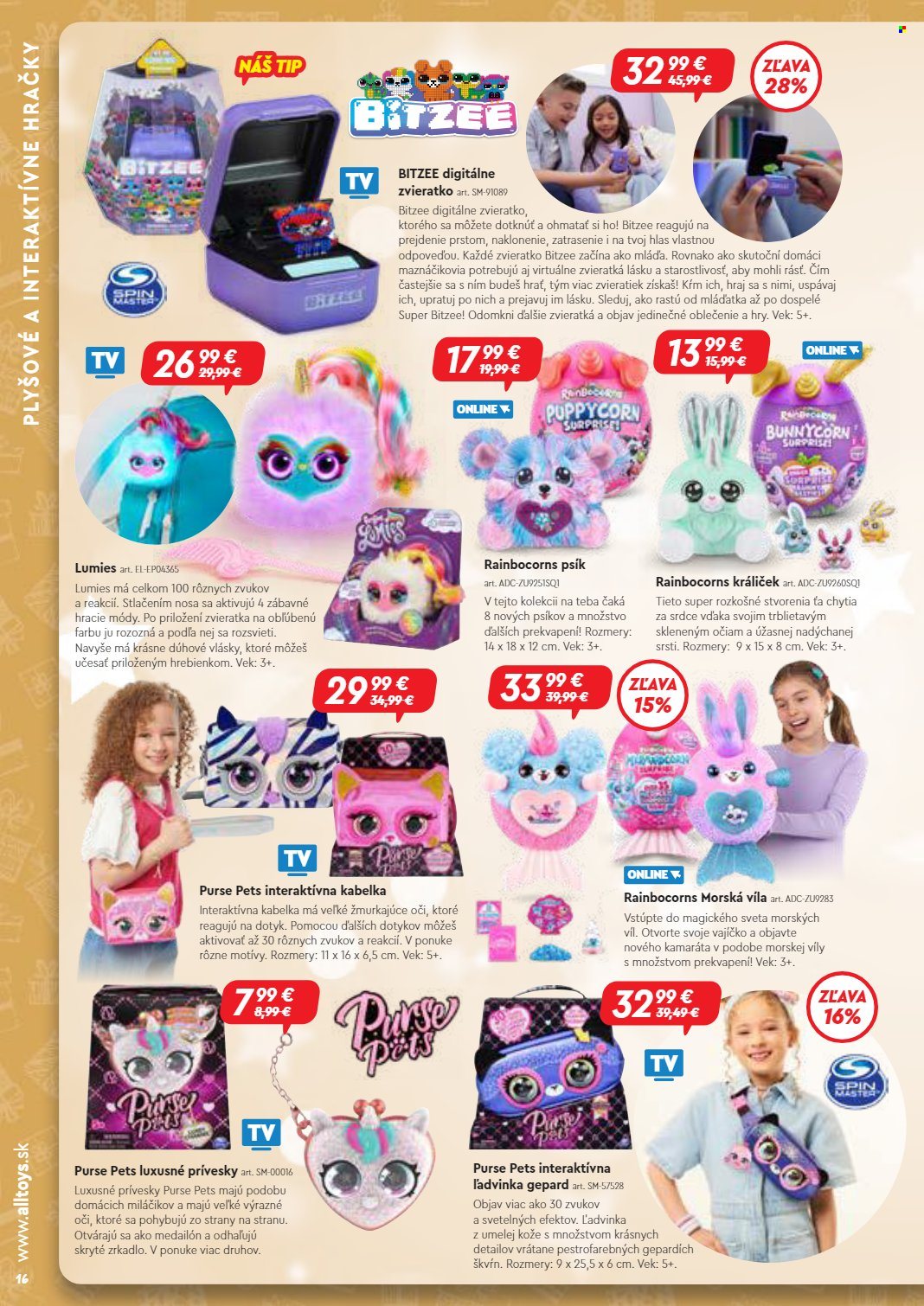 Leták Alltoys - 16.10.2023 - 31.12.2023. Strana 16