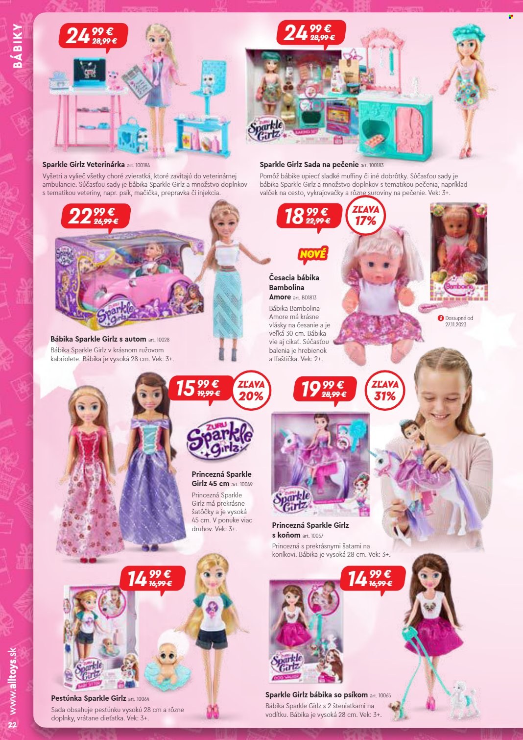 Leták Alltoys - 16.10.2023 - 31.12.2023. Strana 22