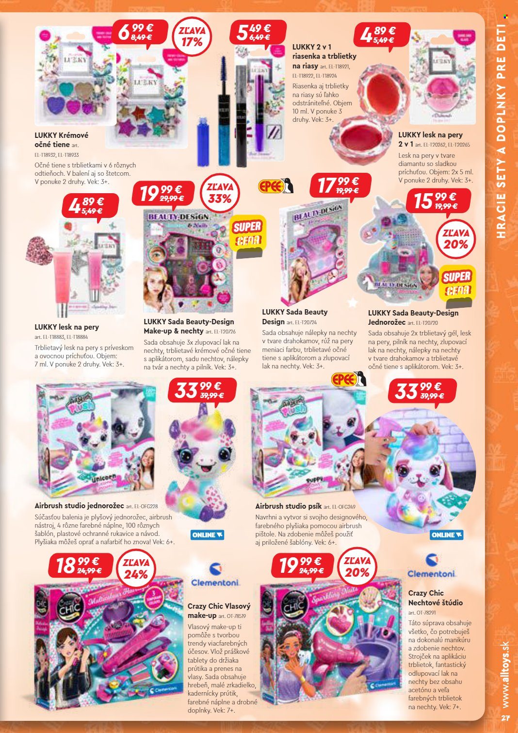 Leták Alltoys - 16.10.2023 - 31.12.2023. Strana 27