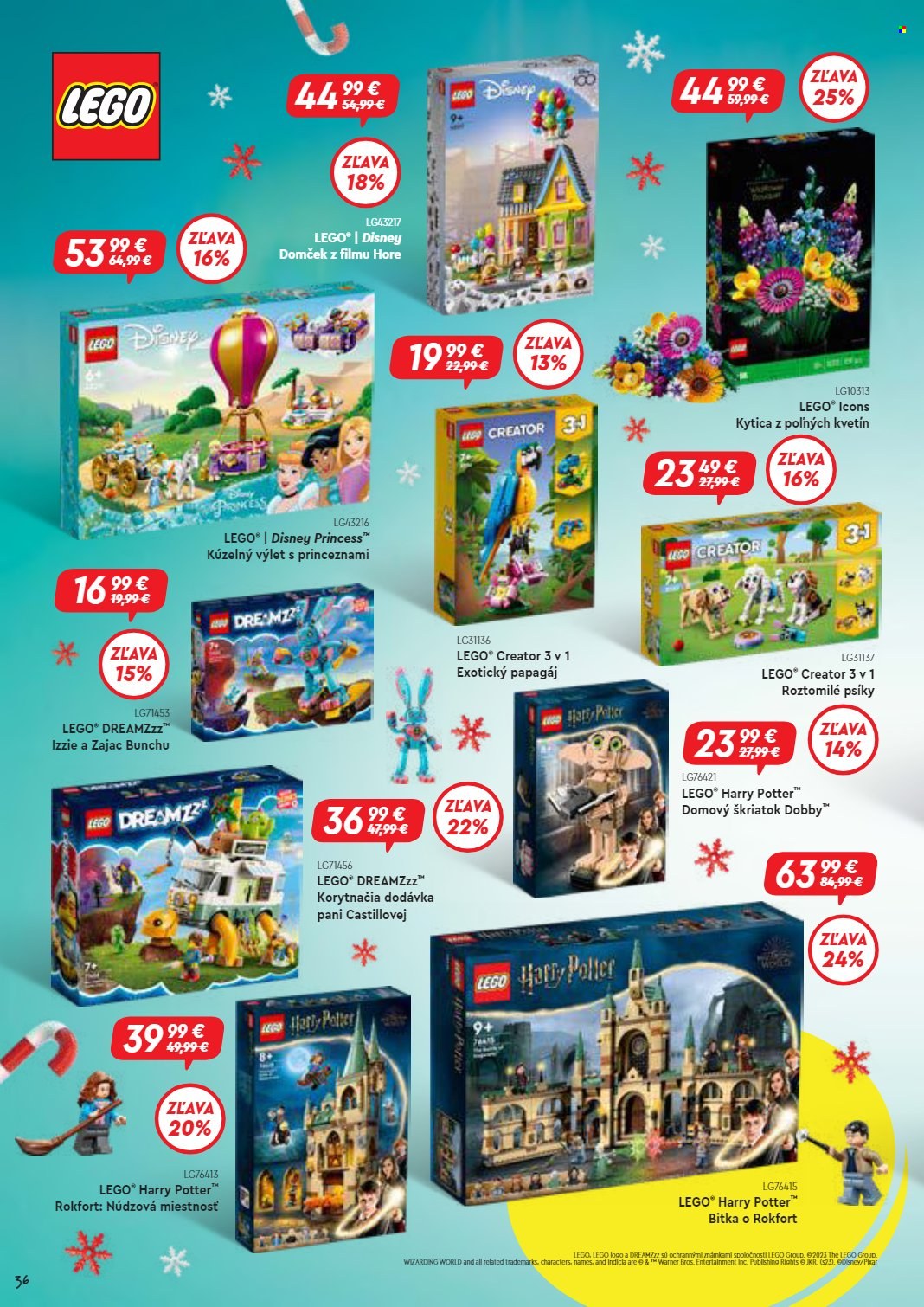 Leták Alltoys - 16.10.2023 - 31.12.2023. Strana 36