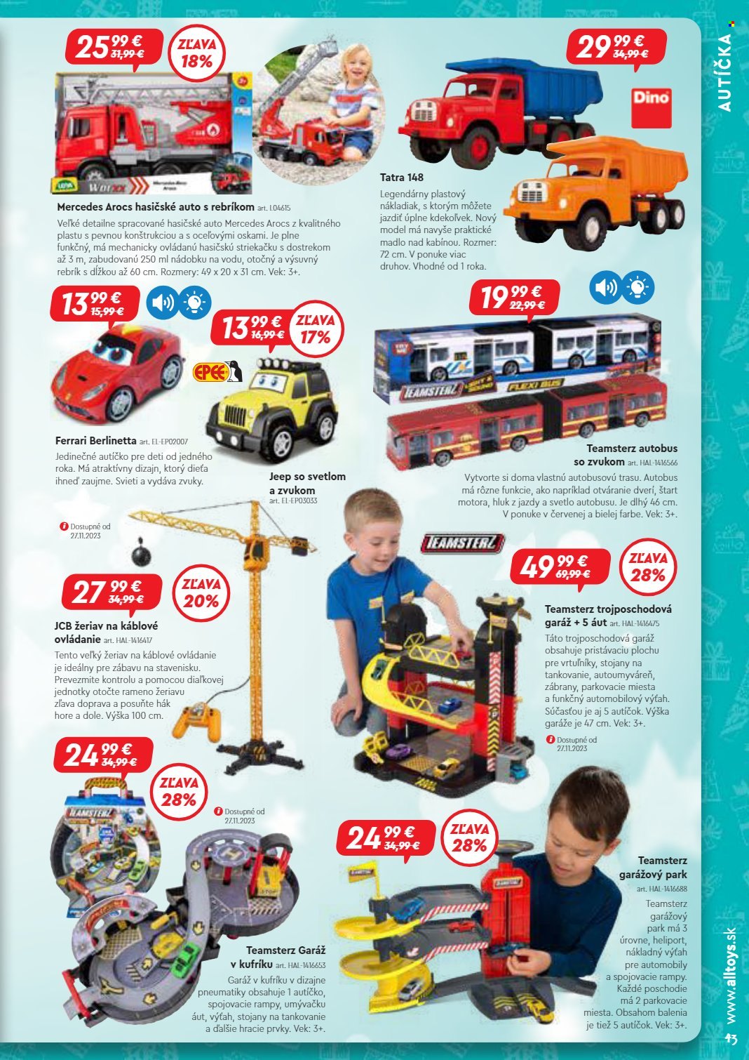 Leták Alltoys - 16.10.2023 - 31.12.2023. Strana 42