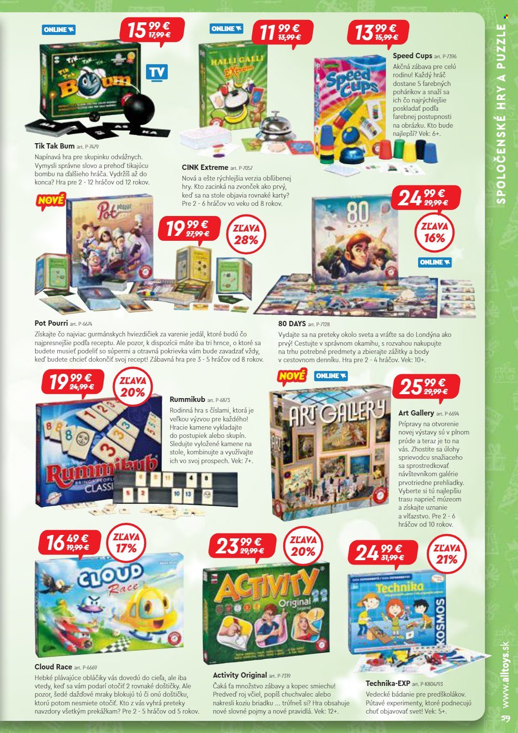 Leták Alltoys - 16.10.2023 - 31.12.2023. Strana 58