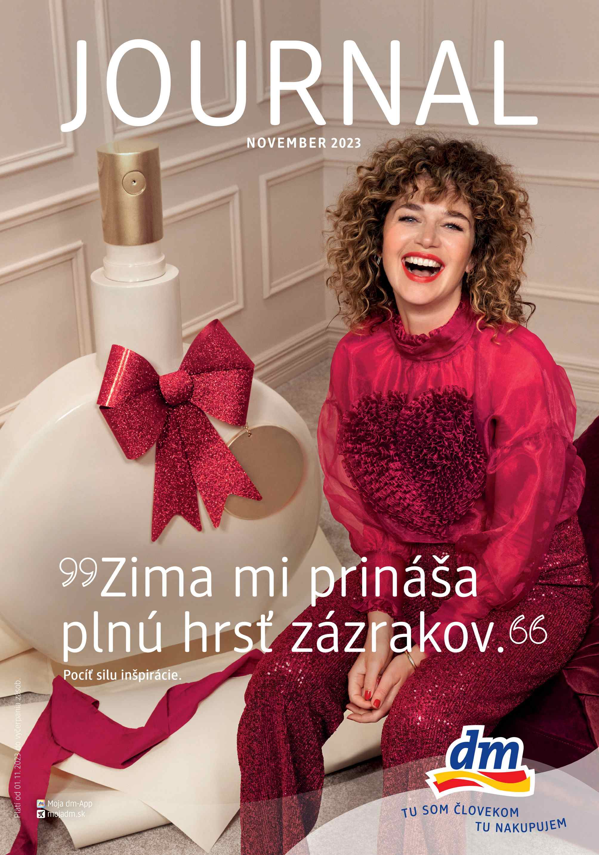Leták dm drogerie - 1.11.2023 - 30.11.2023. Strana 1