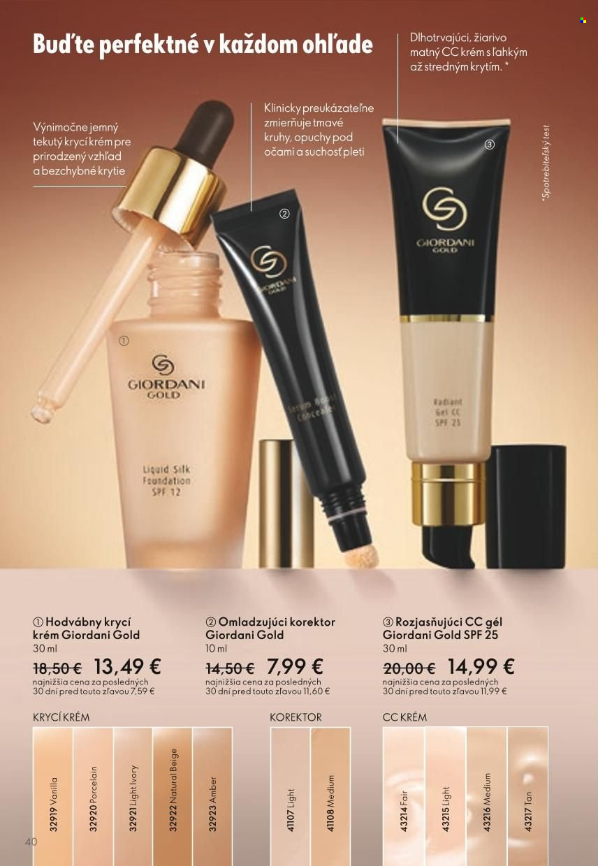 Leták Oriflame - 15.11.2023 - 5.12.2023. Strana 40