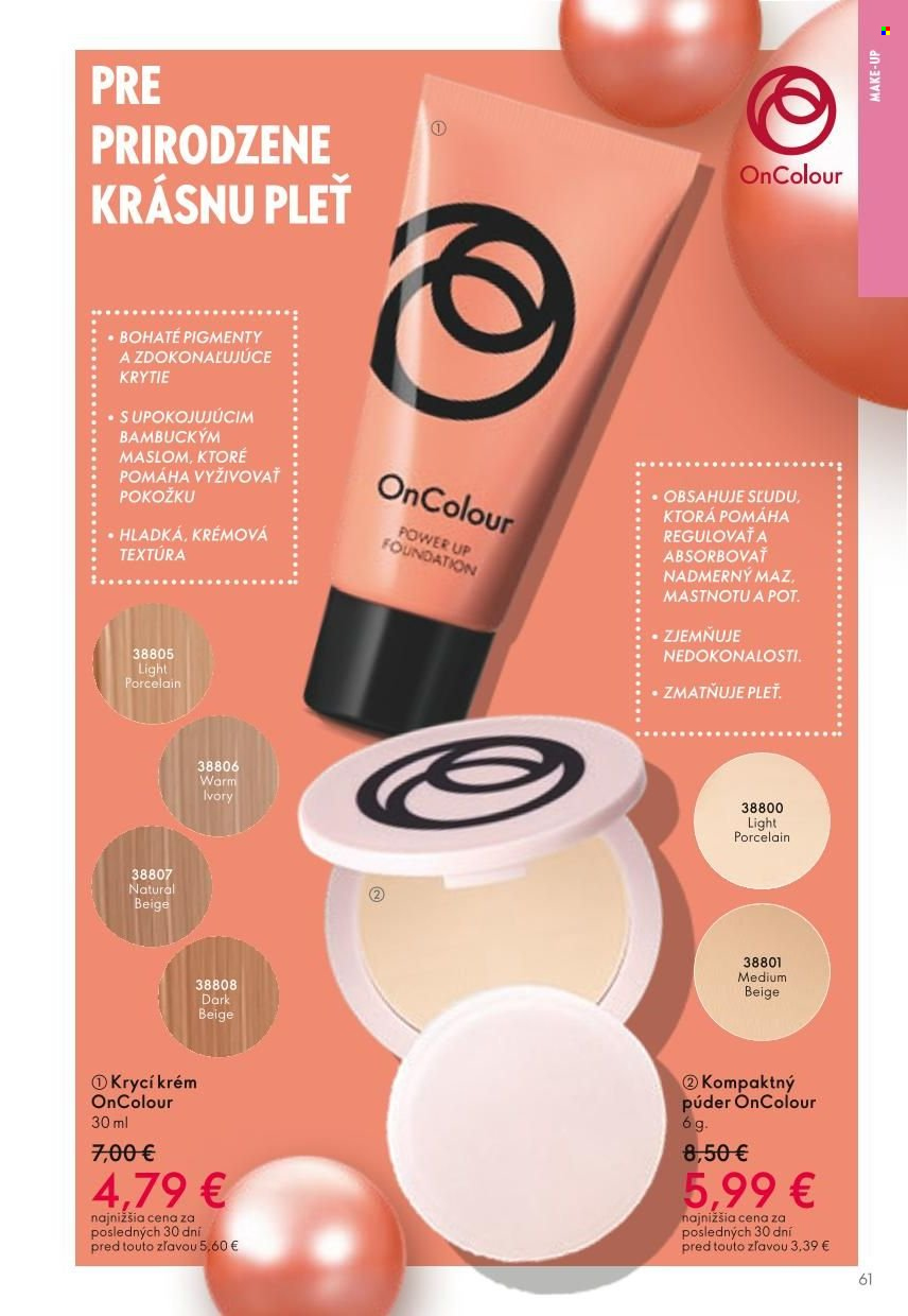 Leták Oriflame - 15.11.2023 - 5.12.2023. Strana 61