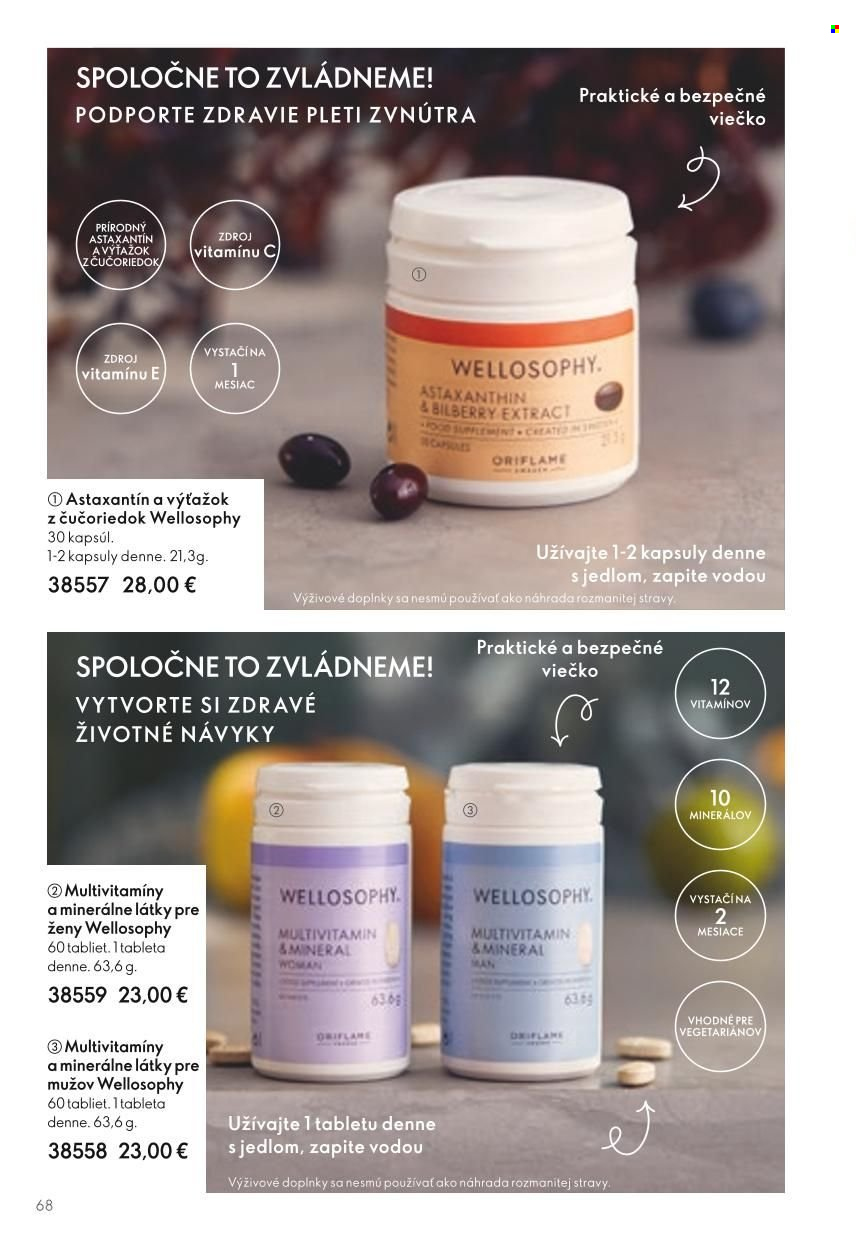 Leták Oriflame - 15.11.2023 - 5.12.2023. Strana 68