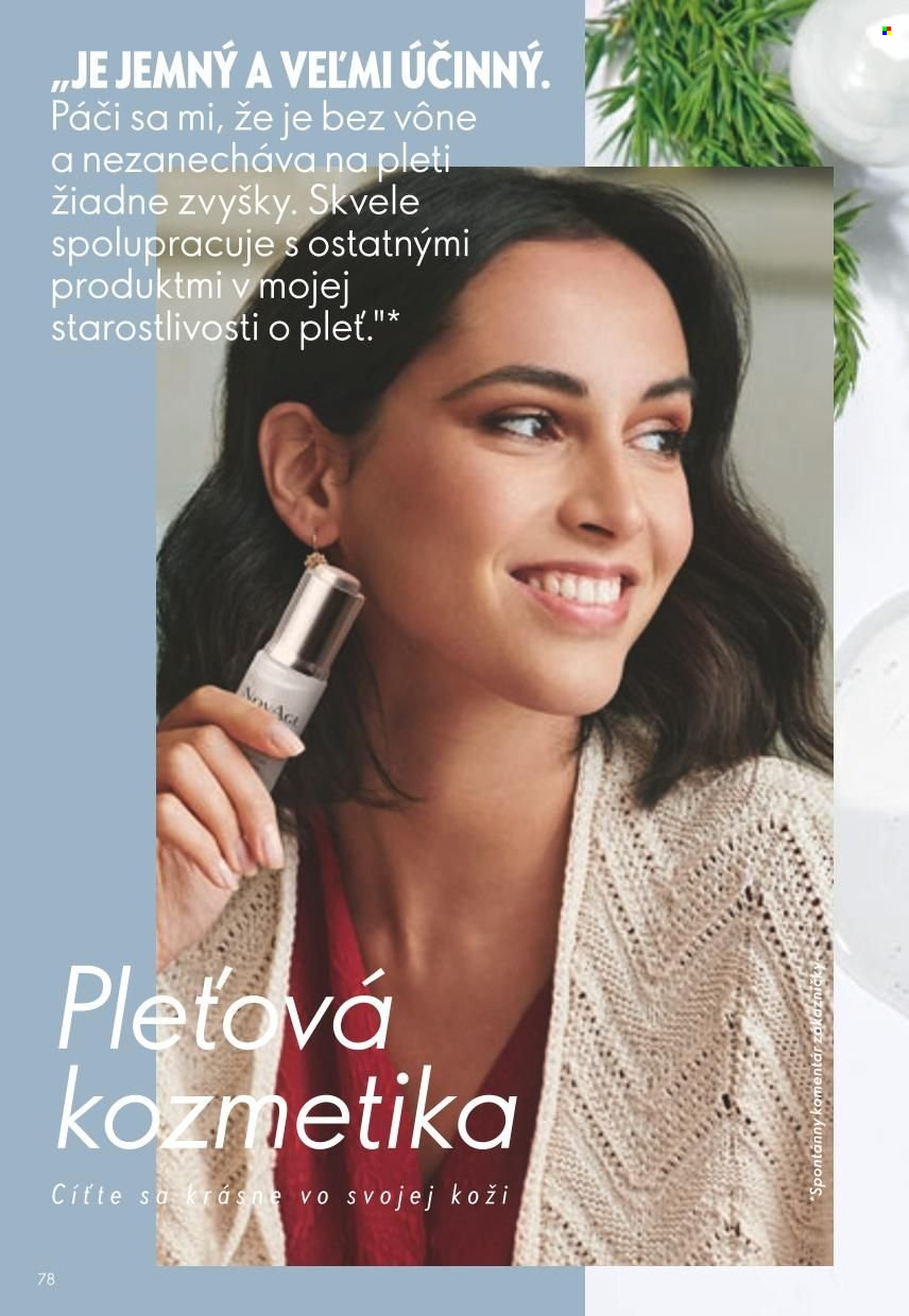 Leták Oriflame - 15.11.2023 - 5.12.2023. Strana 78