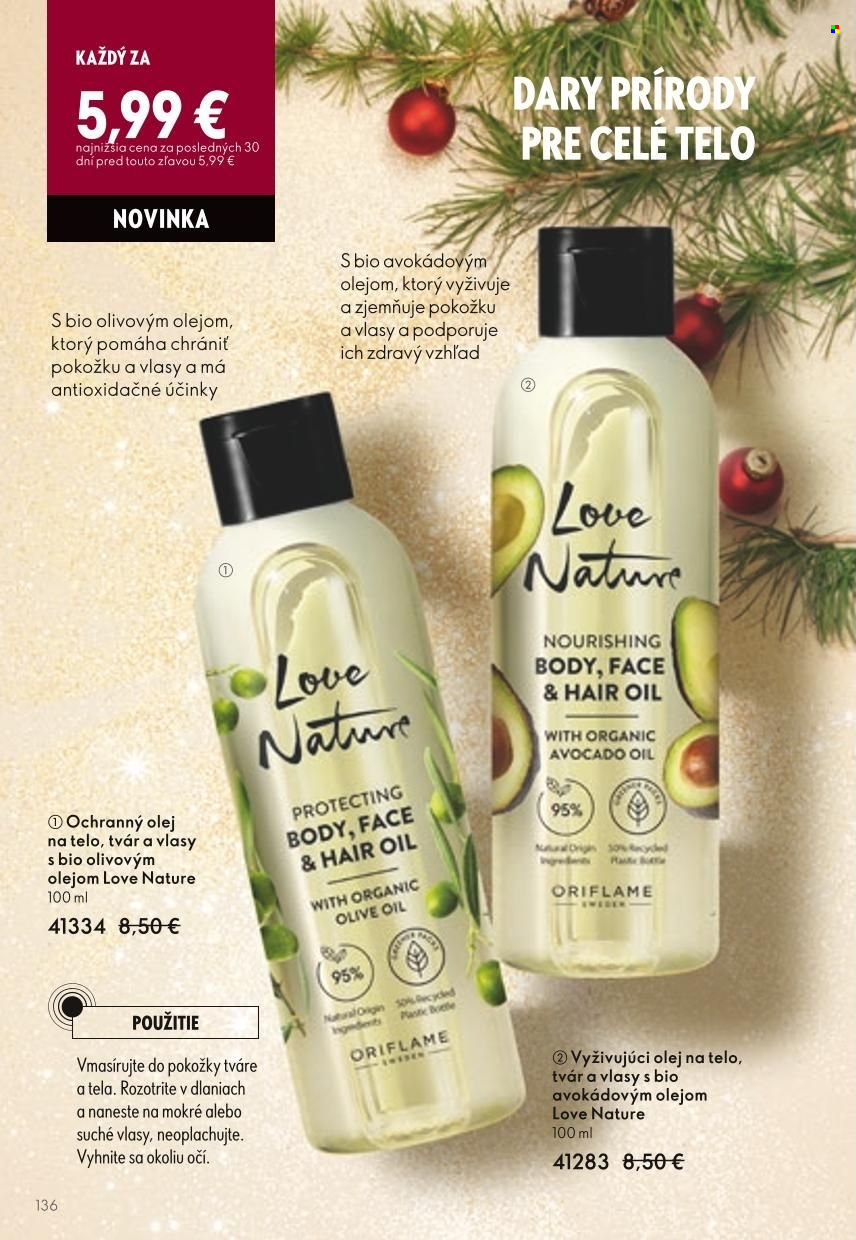 Leták Oriflame - 15.11.2023 - 5.12.2023. Strana 136