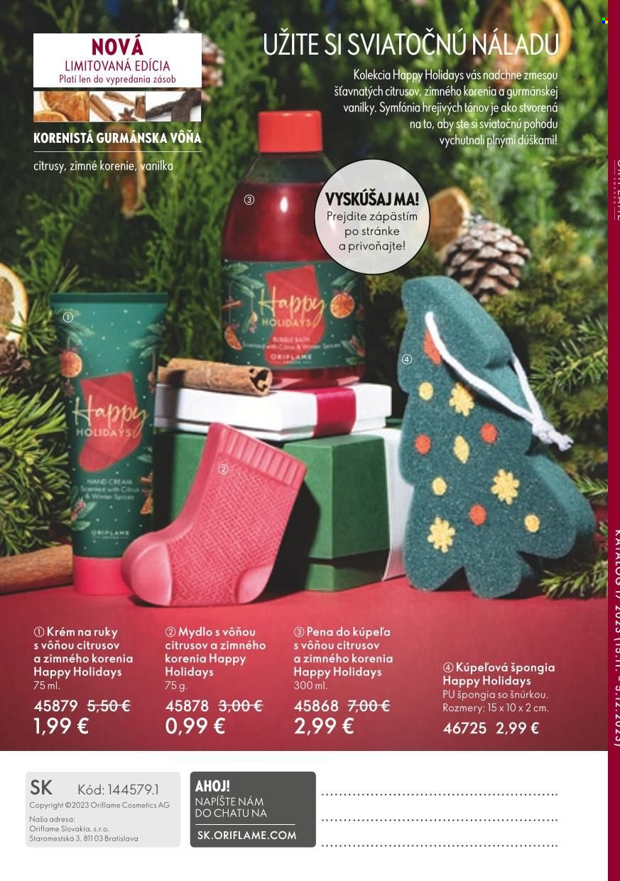 Leták Oriflame - 15.11.2023 - 5.12.2023. Strana 180