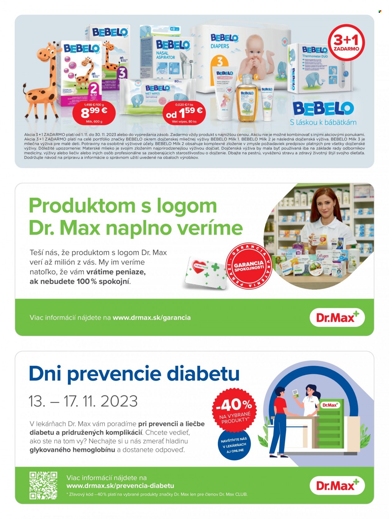 Leták Dr. Max - 1.11.2023 - 30.11.2023. Strana 9