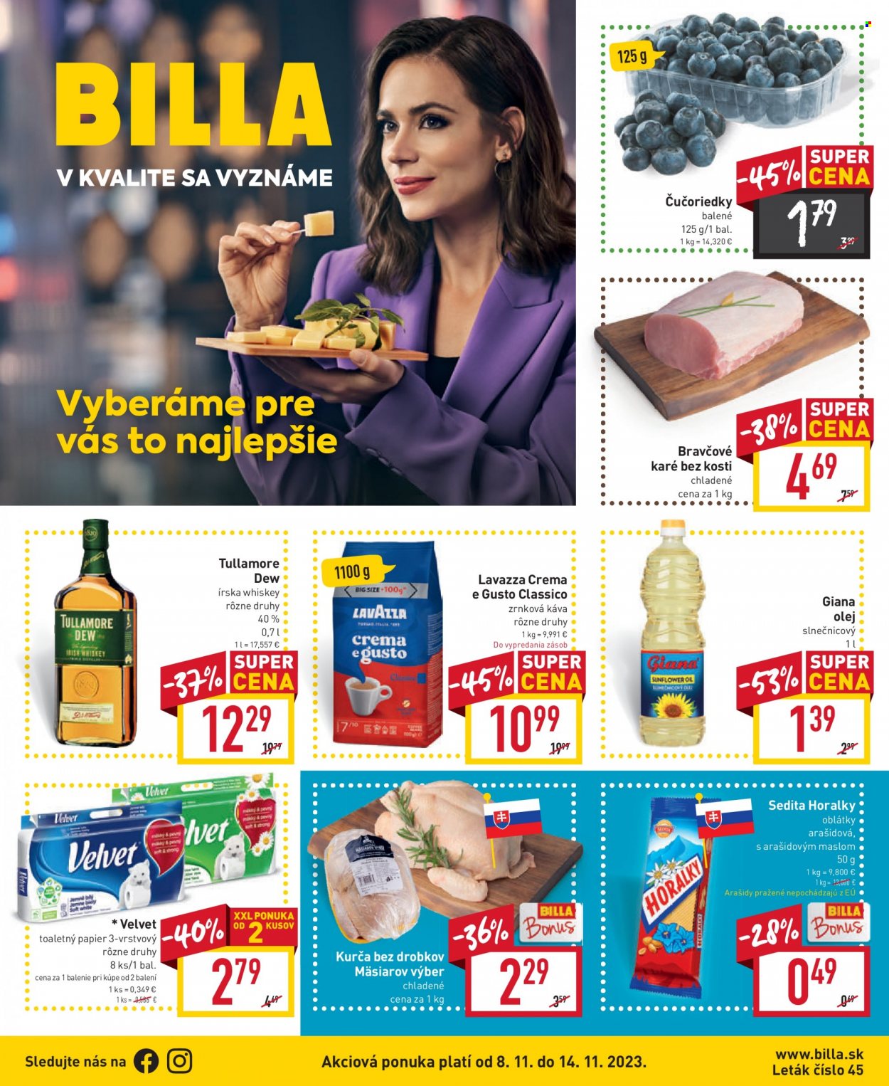Leták Billa - 8.11.2023 - 14.11.2023. Strana 1