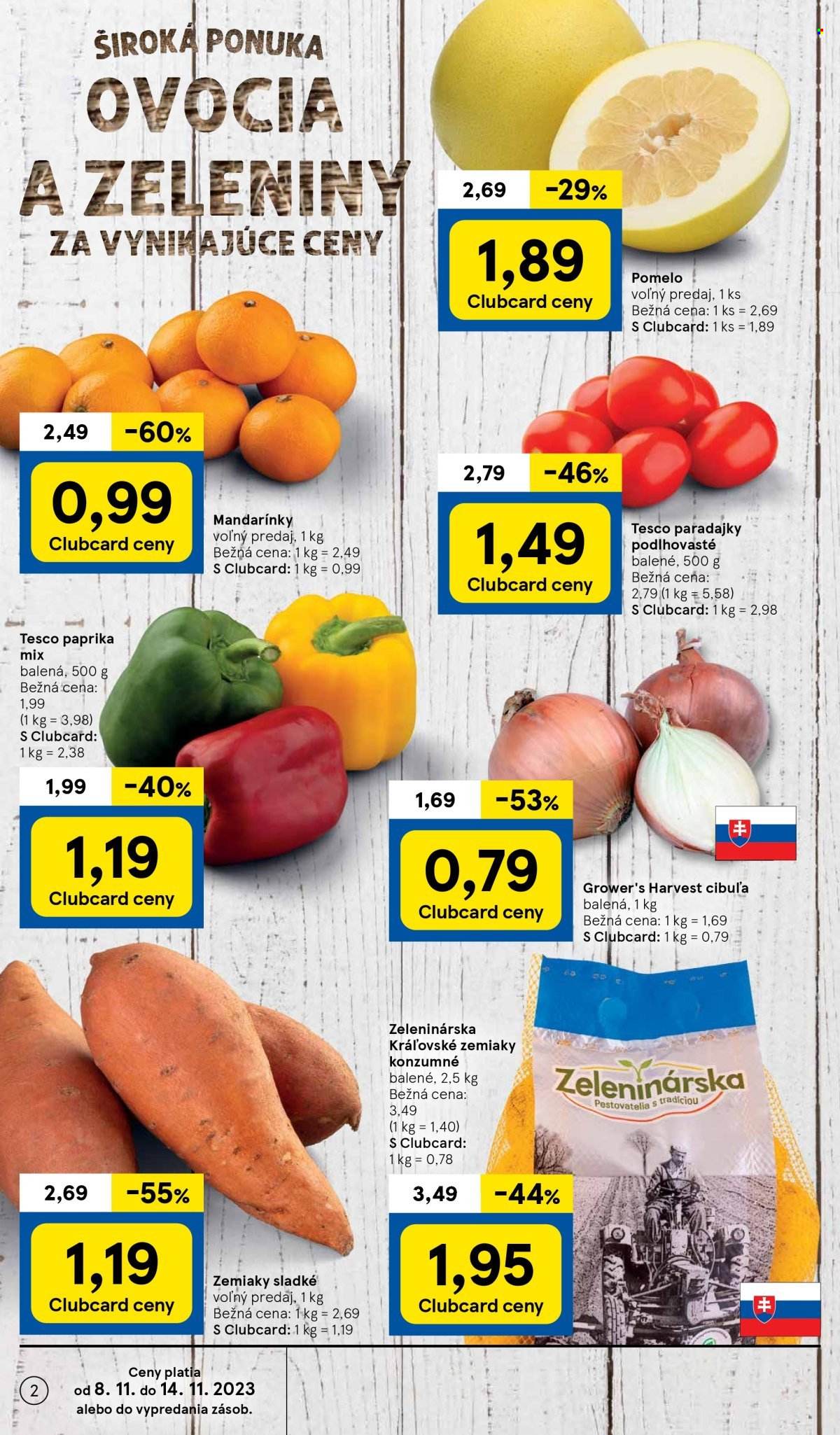 Leták TESCO - 8.11.2023 - 14.11.2023. Strana 2