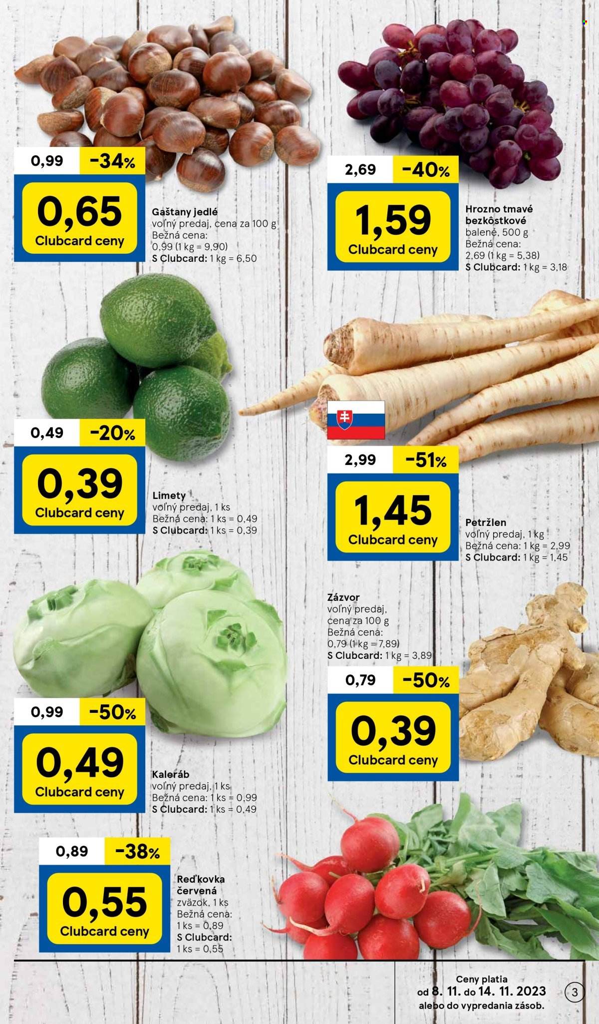 Leták TESCO - 8.11.2023 - 14.11.2023. Strana 3