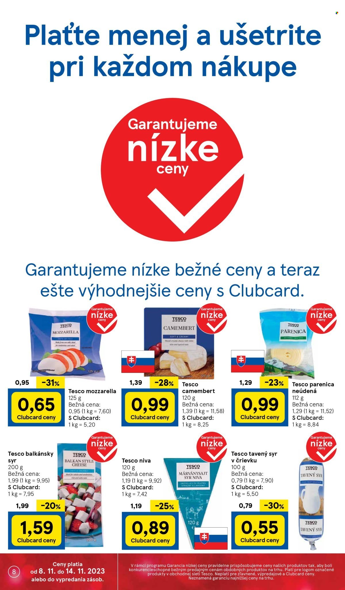Leták TESCO - 8.11.2023 - 14.11.2023. Strana 8