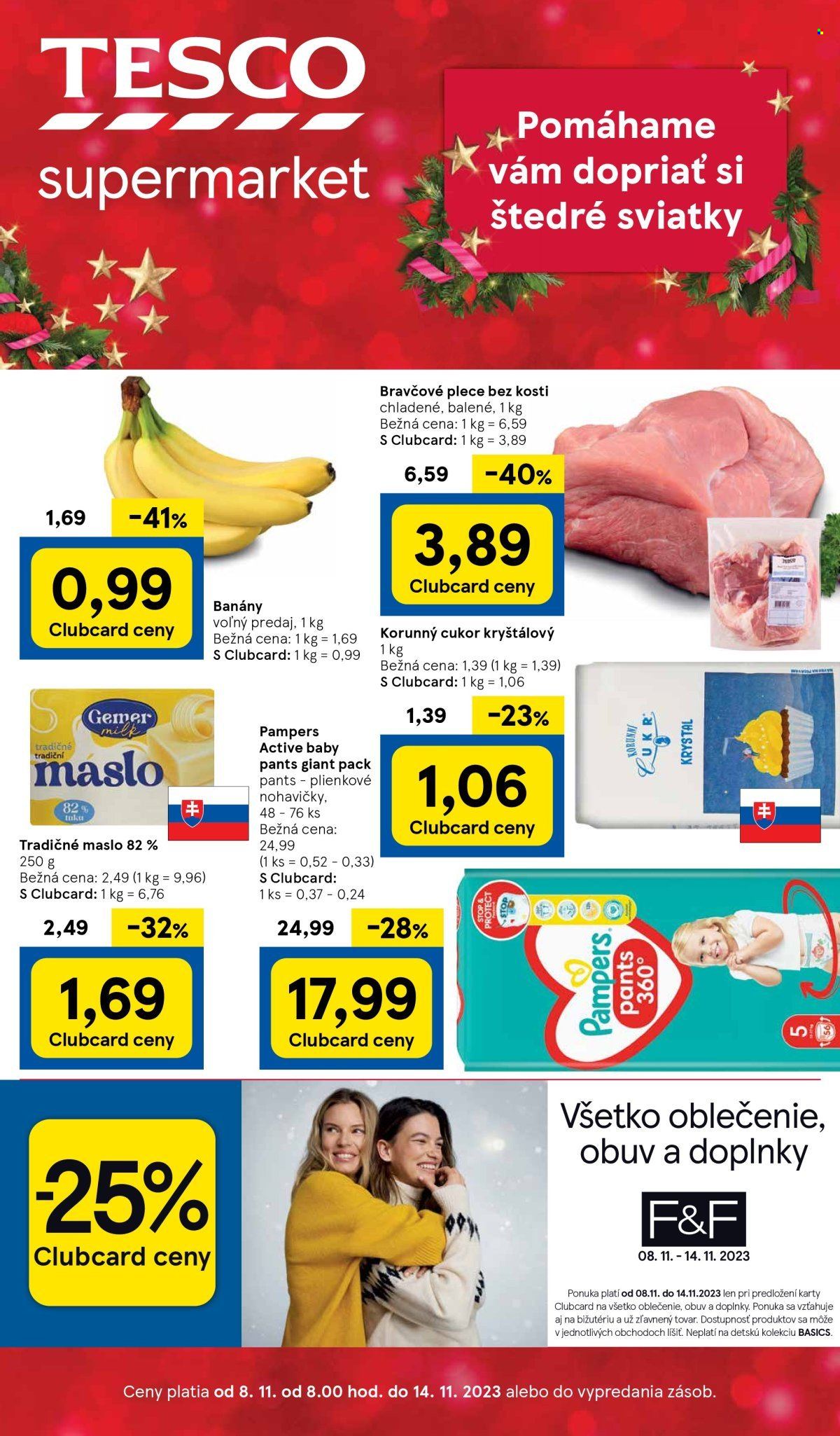 Leták TESCO supermarket - 8.11.2023 - 14.11.2023. Strana 1