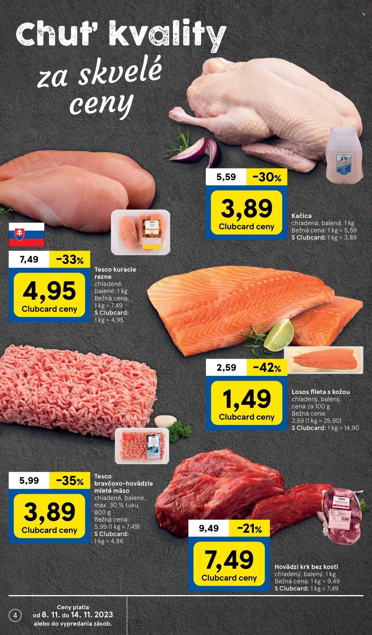 Leták TESCO supermarket - 8.11.2023 - 14.11.2023. Strana 4