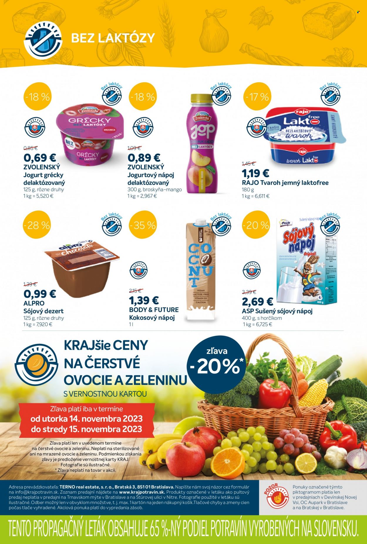 Leták Kraj - 9.11.2023 - 15.11.2023. Strana 8