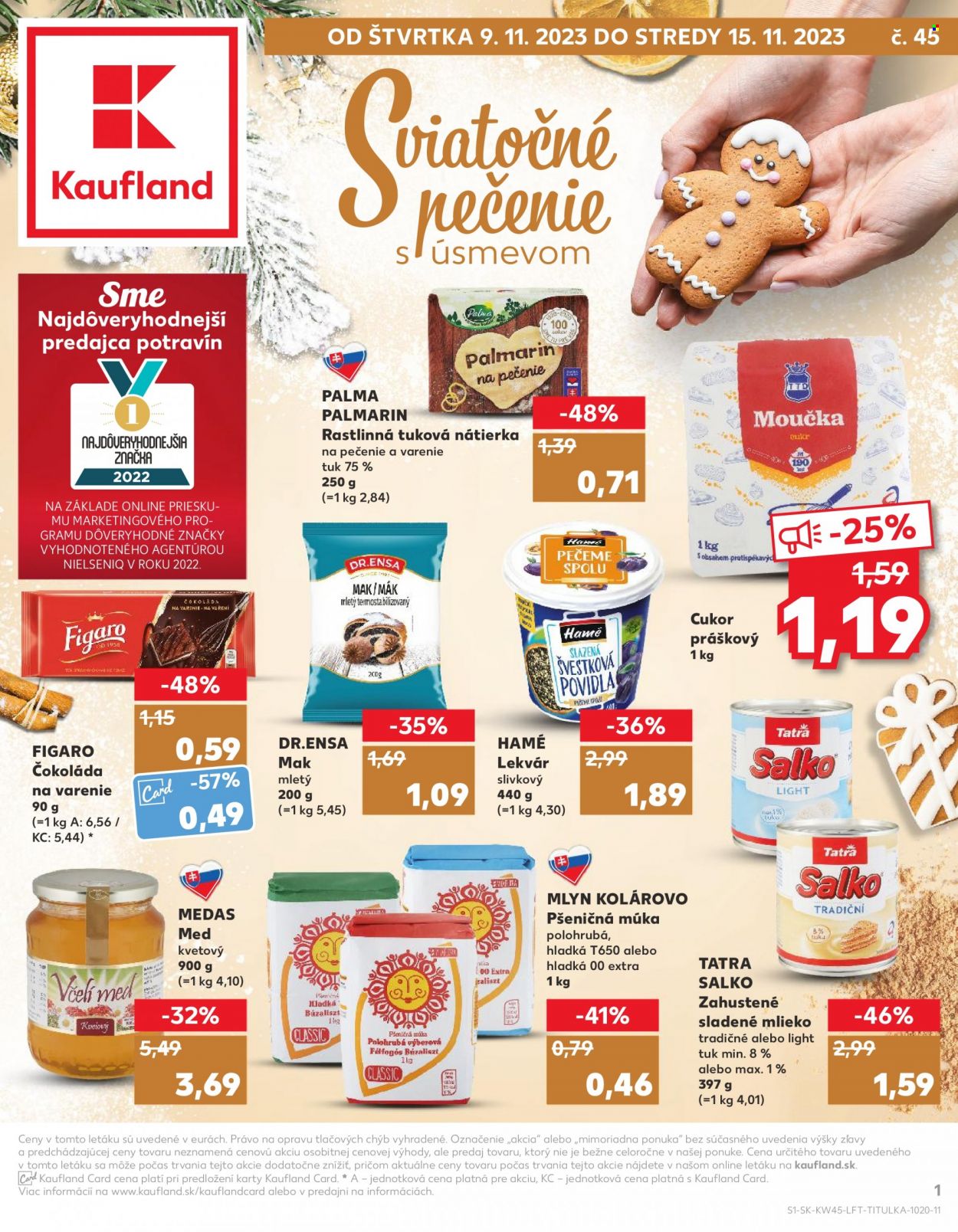 Leták Kaufland - 9.11.2023 - 15.11.2023. Strana 1